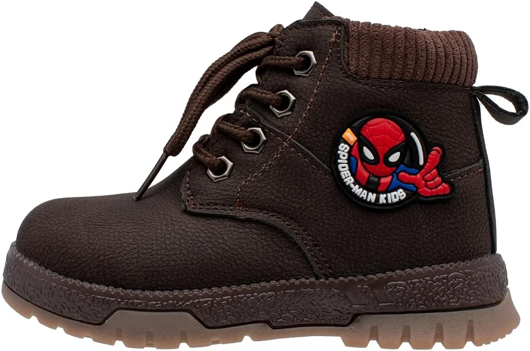 بوت های شیک و اسپرت بچه گانه با بند و زیپ در بغل، مناسب پیاده روی و استفاده در فضای باز، زیره ضد لغزش و پوشیدن آسان برای کودکان نوپا