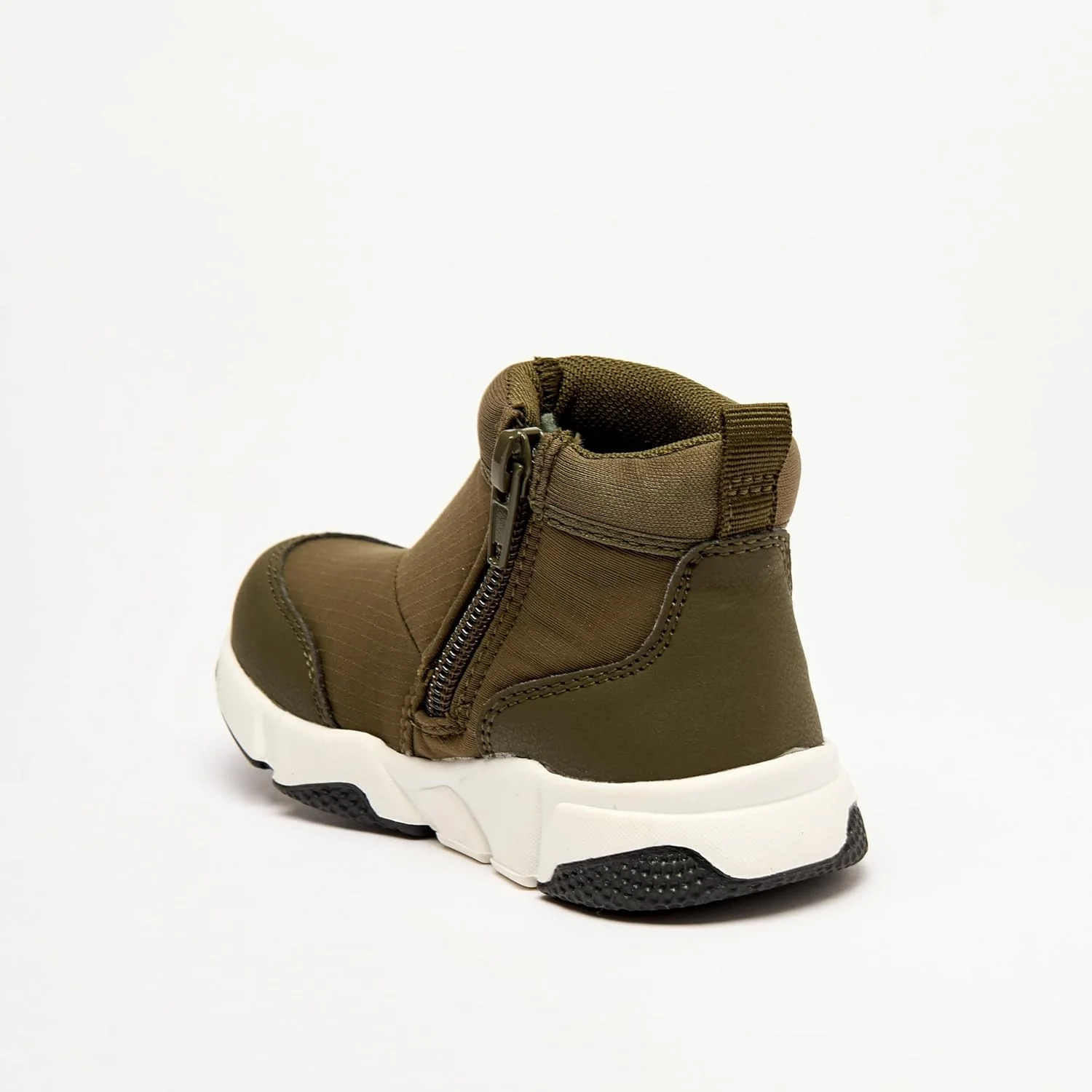 بوت های ساق بلند بافت دار پسرانه مدل 166894109 با بست زیپی بوت های ساق بلند بافت دار پسرانه مدل 166894109 با بست زیپی