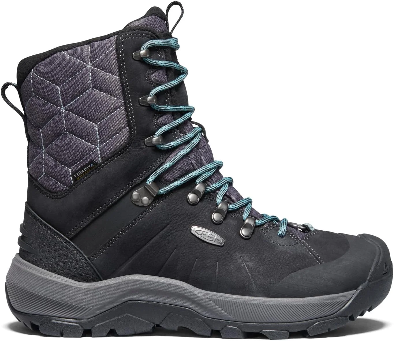 بوت برفی زنانه ضدآب ساق متوسط KEEN Revel 4 Polar