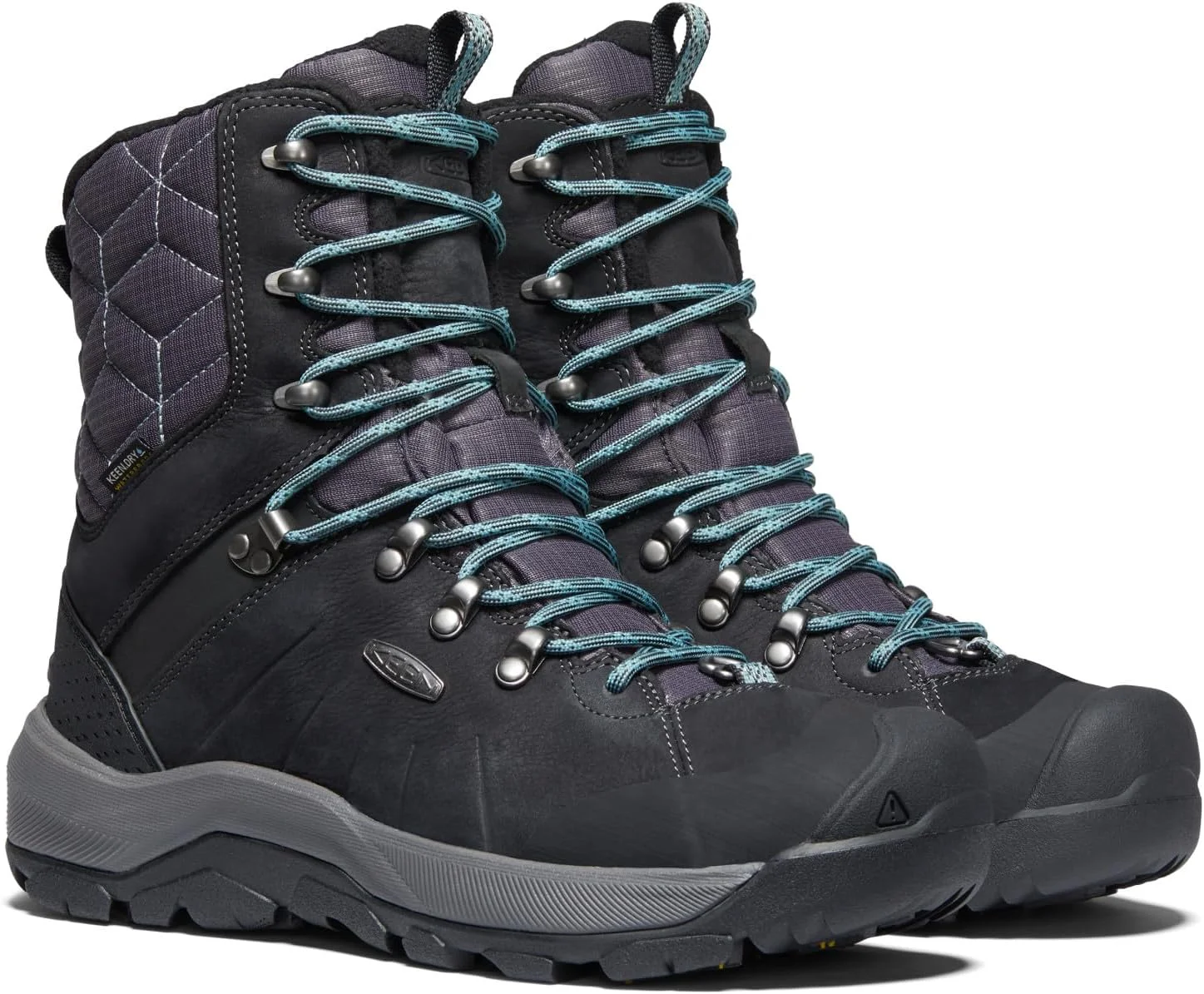 بوت برفی زنانه ضدآب ساق متوسط KEEN Revel 4 Polar