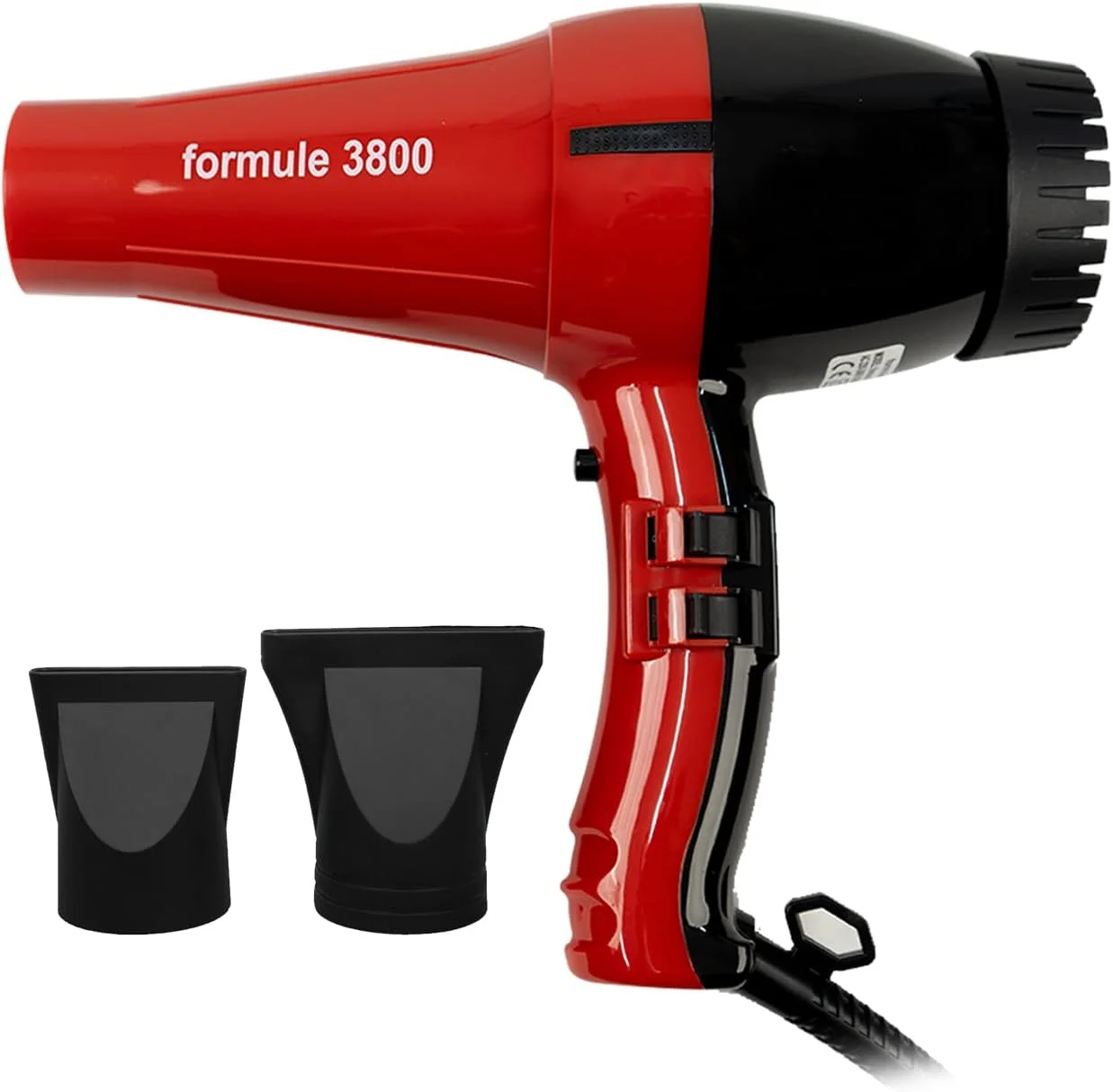 سشوار موی حرفه ای قدرتمند - ایده آل برای استفاده شخصی و سالنی - بهترین سشوار (قرمز)