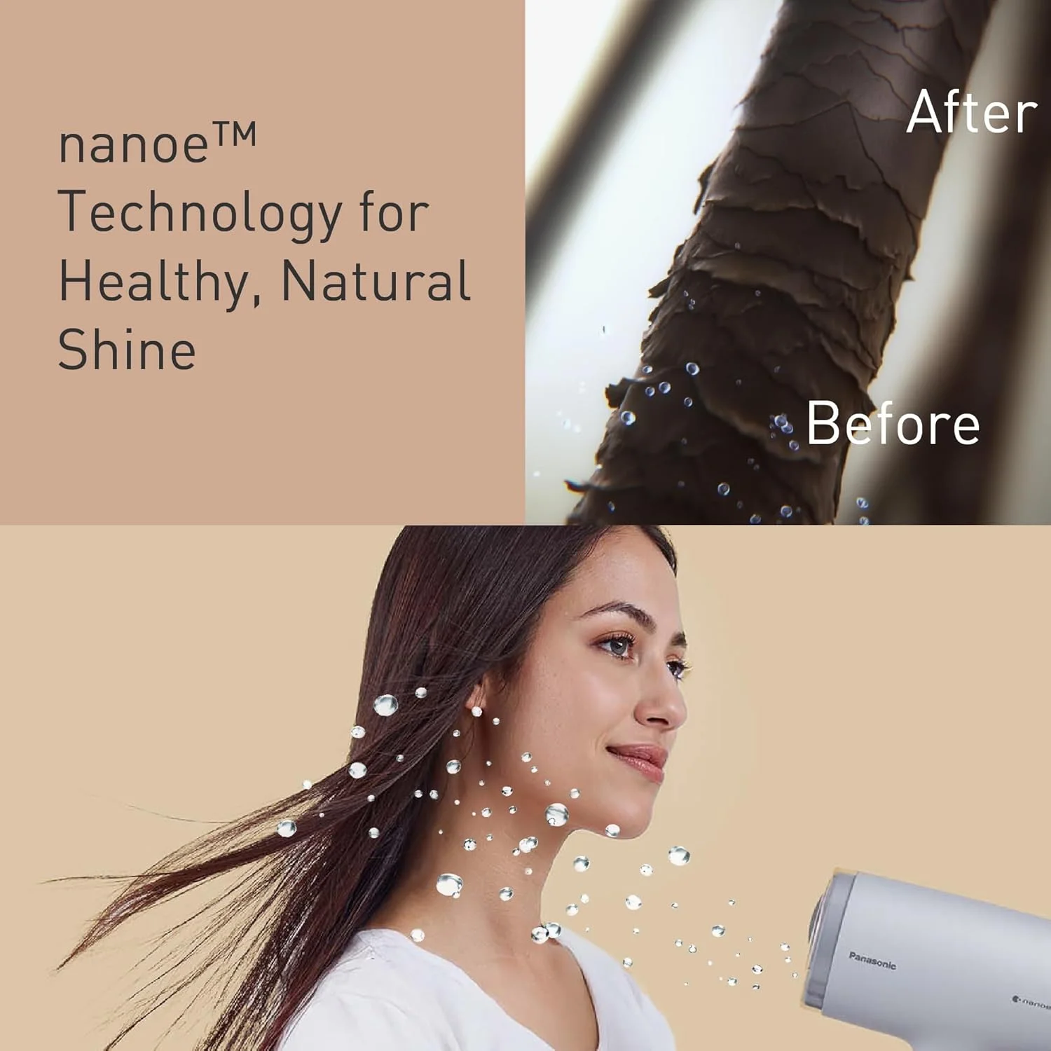 سشوار نانوئی پاناسونیک مدل EH-NA7M، کاهش وز و افزایش درخشندگی مو، تاشو برای نگهداری آسان، با سری متمرکز کننده، خاکستری آبی مه آلود سشوار نانوئی پاناسونیک مدل EH-NA7M، کاهش وز و افزایش درخشندگی مو، تاشو برای نگهداری آسان، با سری متمرکز کننده، خاکستری آبی مه آلود