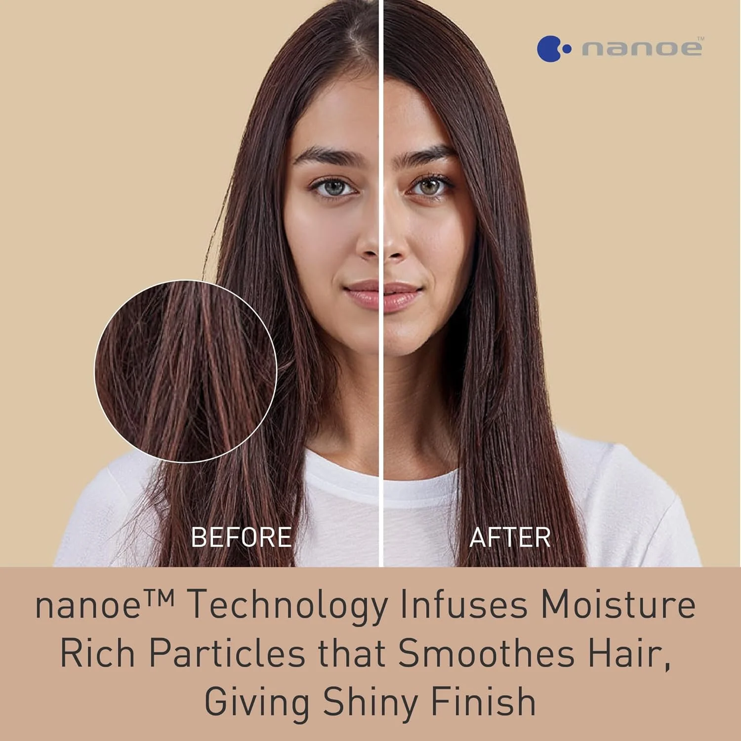 سشوار نانوئی پاناسونیک مدل EH-NA7M، کاهش وز و افزایش درخشندگی مو، تاشو برای نگهداری آسان، با سری متمرکز کننده، خاکستری آبی مه آلود سشوار نانوئی پاناسونیک مدل EH-NA7M، کاهش وز و افزایش درخشندگی مو، تاشو برای نگهداری آسان، با سری متمرکز کننده، خاکستری آبی مه آلود