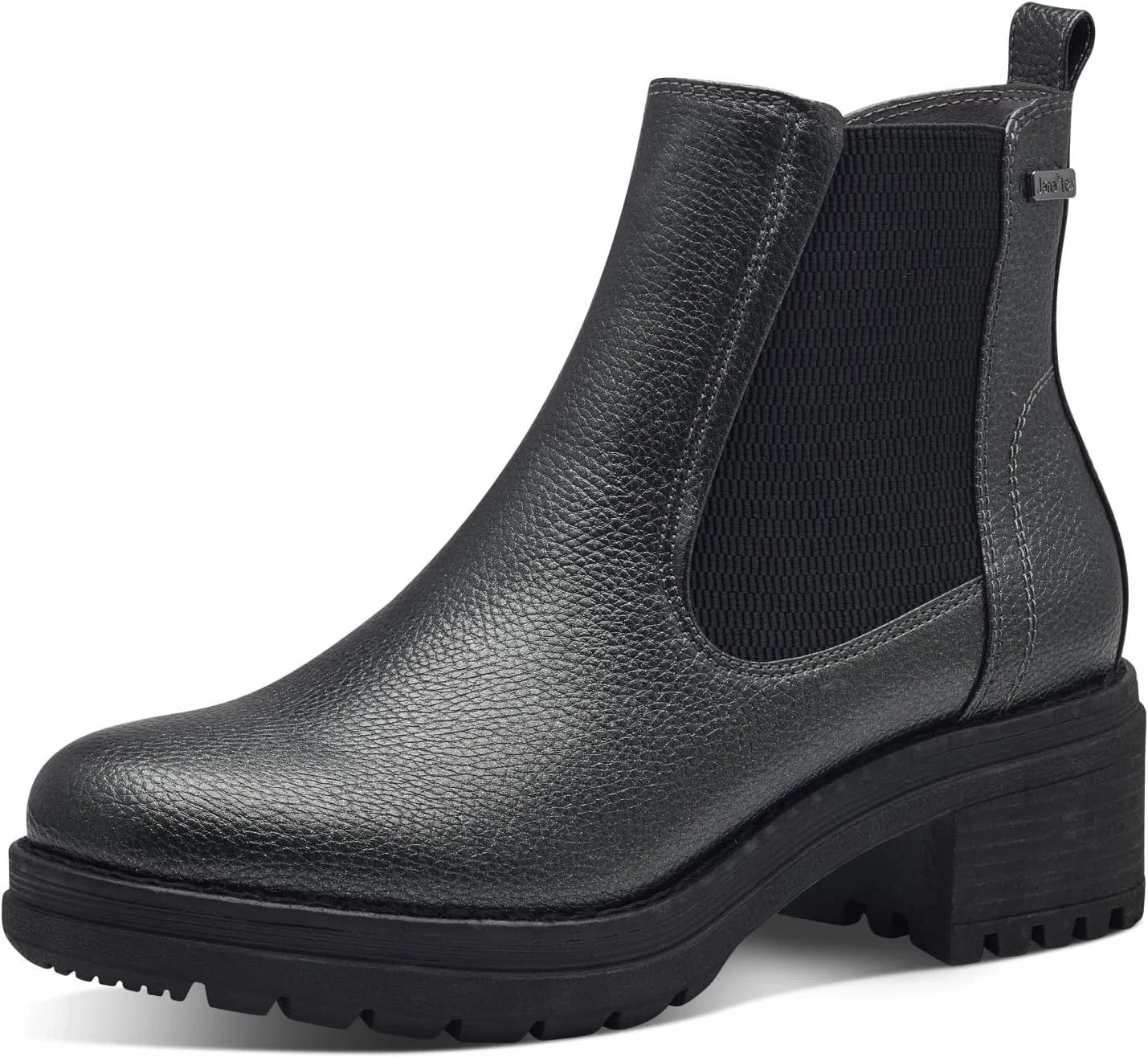 کفش زنانه چلسی نرم و راحت چند عرضی Jana Softline 8-26460-41، ضد آب و دارای زیره آجدار ضد لغزش