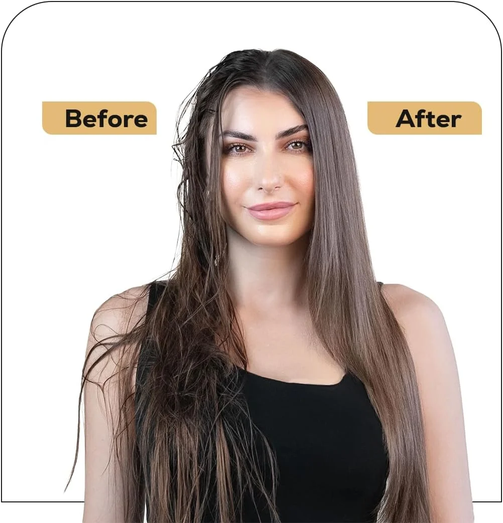 سشوار یونی براق کننده مو کلارا - سشوار 2000 واتی با موتور یونی، فناوری ضد وز و تقویت کننده درخشندگی - 3 تنظیمات حرارت و قدرت، تمیز کردن خودکار و کیف مسافرتی، مشکی