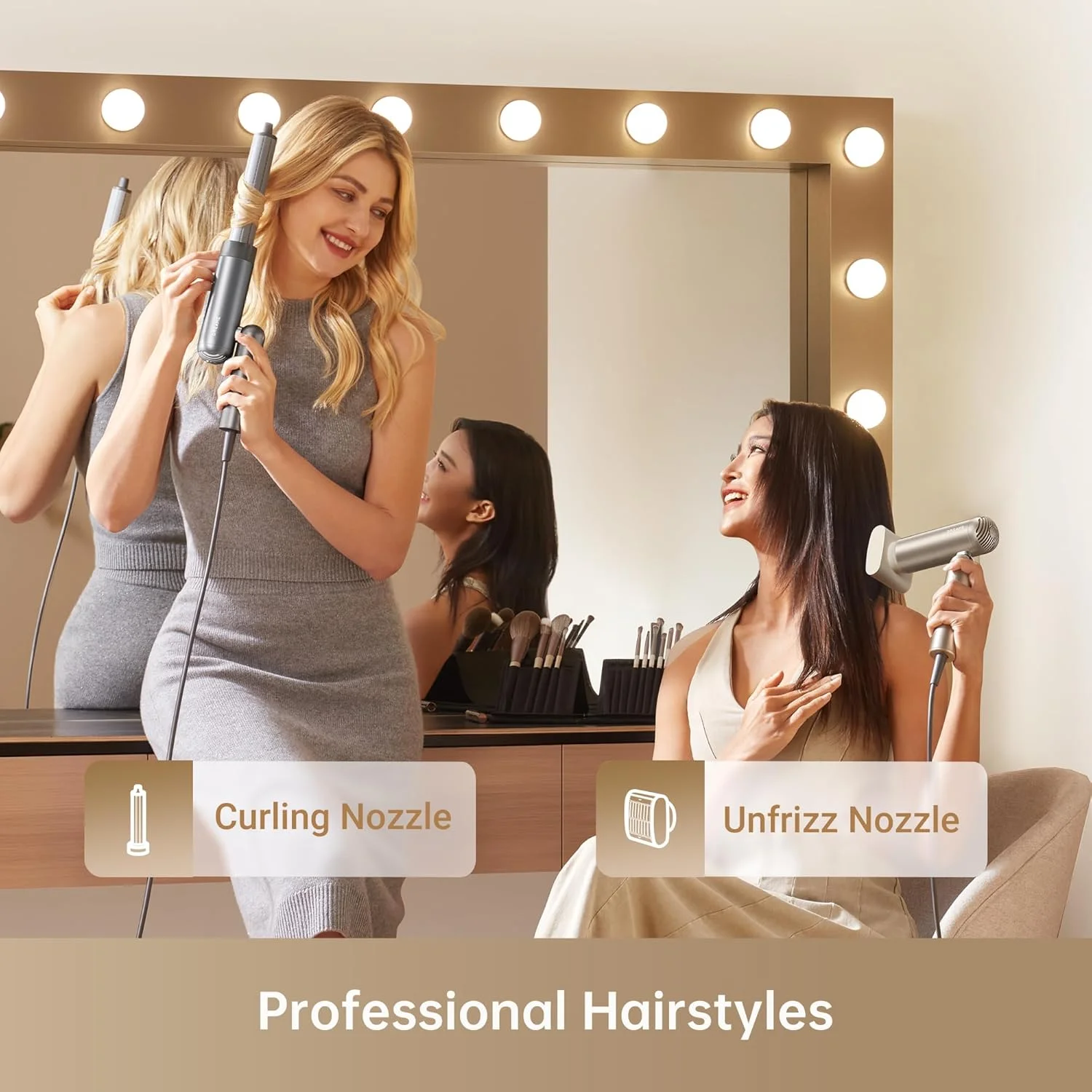 سشوار جیبی پرسرعت دریم، 3 حالت تاشو، سبک وزن 300 گرمی، 110000 دور در دقیقه، خشک کردن سریع 40 ثانیه ای، 300 میلیون یون منفی، 1 عدد فر کننده مو، نازل ضد وز، کیف مسافرتی، طلایی