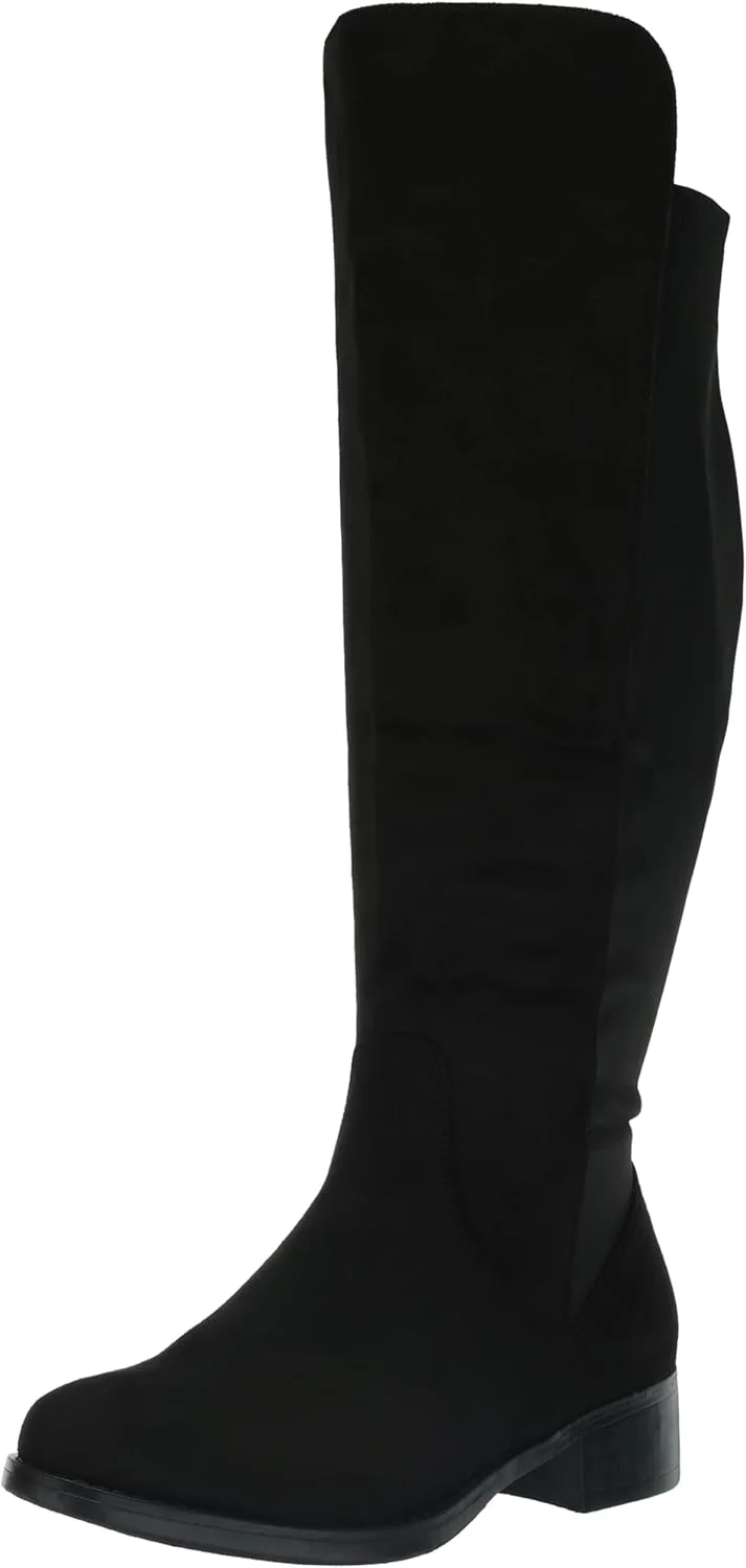 بوت ساق بلند زنانه EVANS مدل Kali با قالب پهن