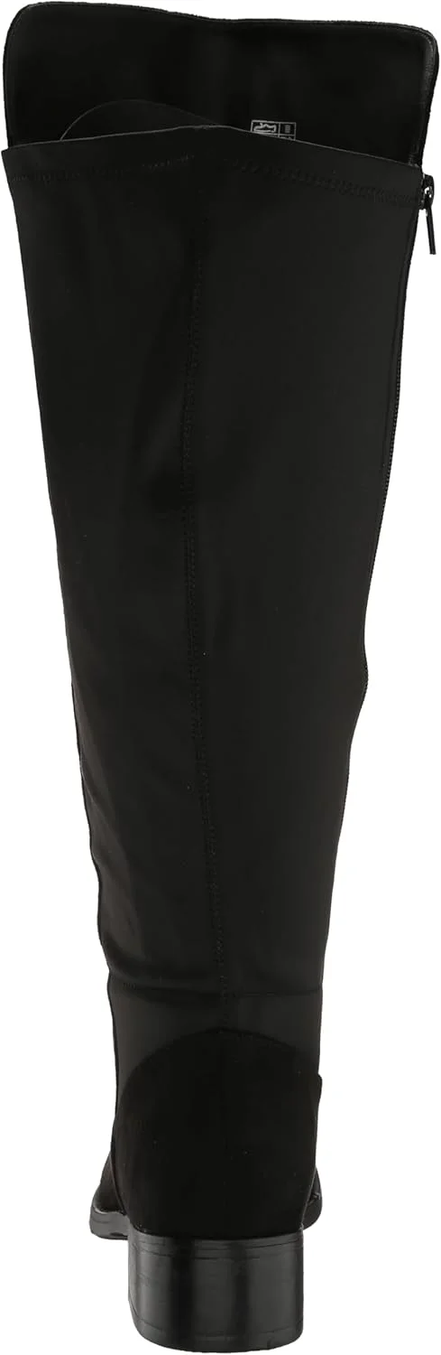 بوت ساق بلند زنانه EVANS مدل Kali با قالب پهن