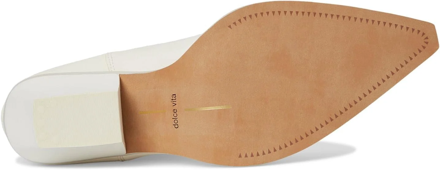 بوت فشن زنانه دولچه ویتا مدل راونا، سفید مایل به کرم، سایز ۶ بوت فشن زنانه دولچه ویتا مدل راونا، سفید مایل به کرم، سایز ۶