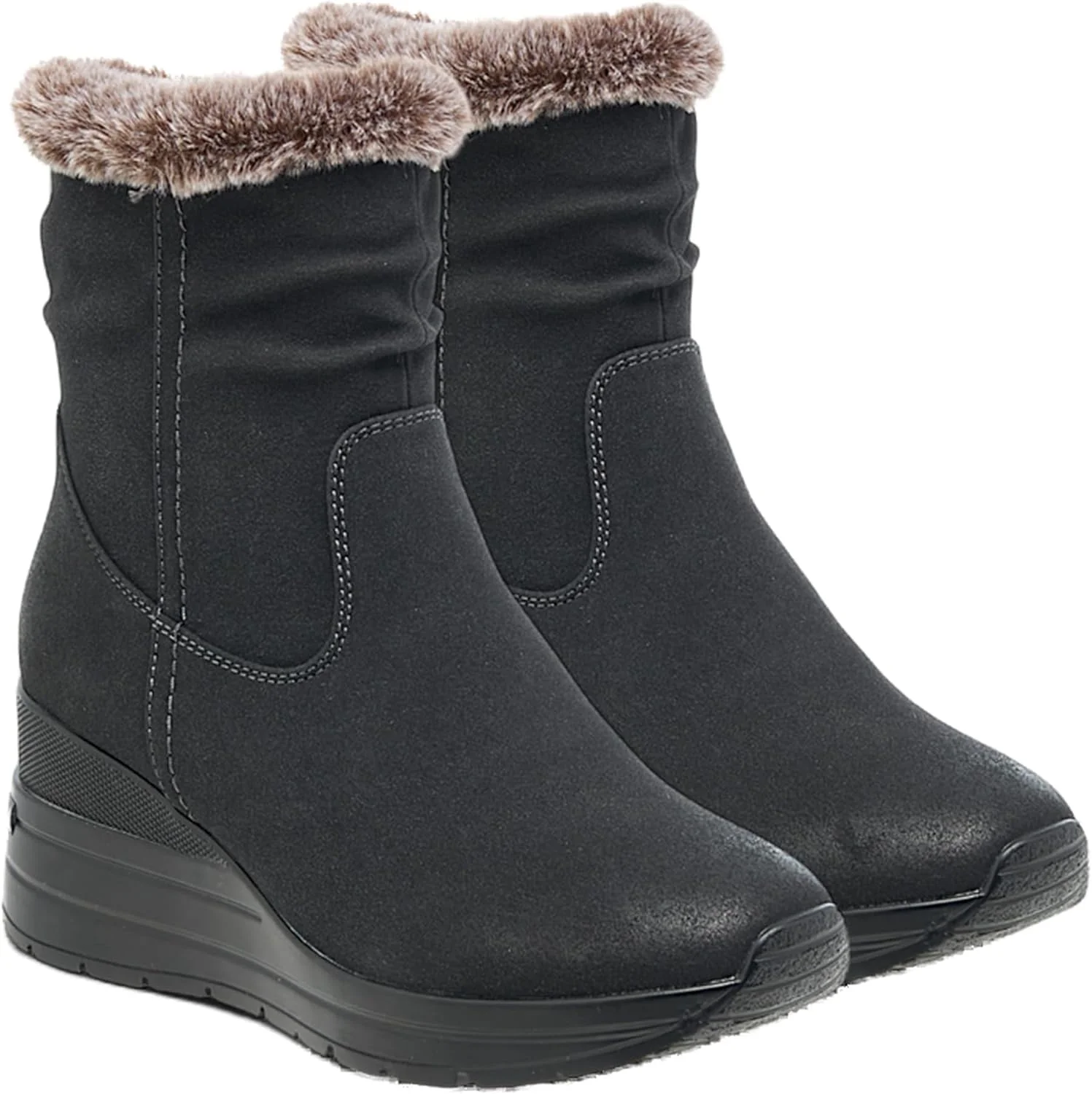 Celeste Women 82A326-E501 - بوت های مچی با جزئیات نرم، دارای زیپ و پاشنه لژدار