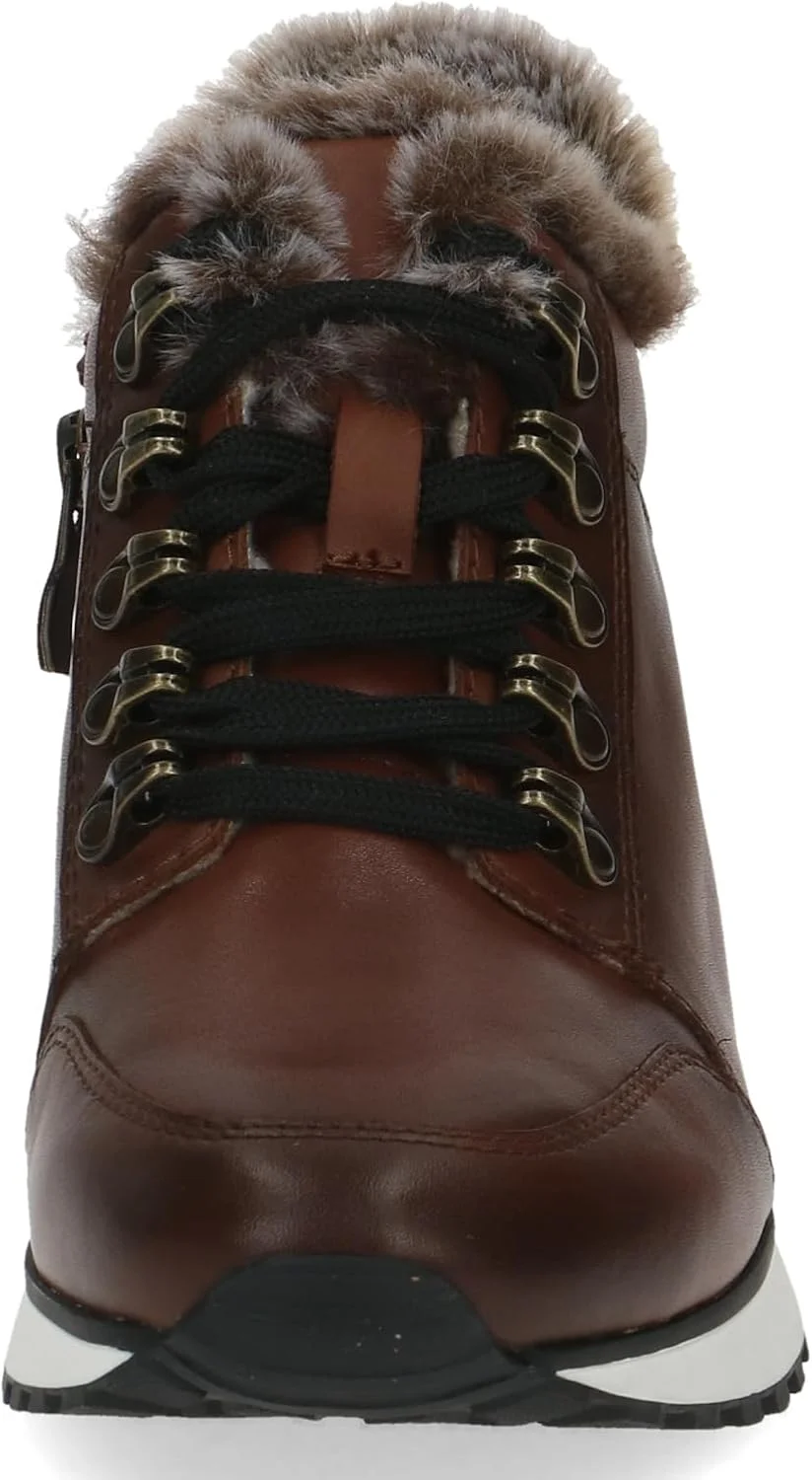 کفش ساق‌دار زنانه مدل 9-26211-41 CAPRICE، تخت و بنددار با آستر گرم