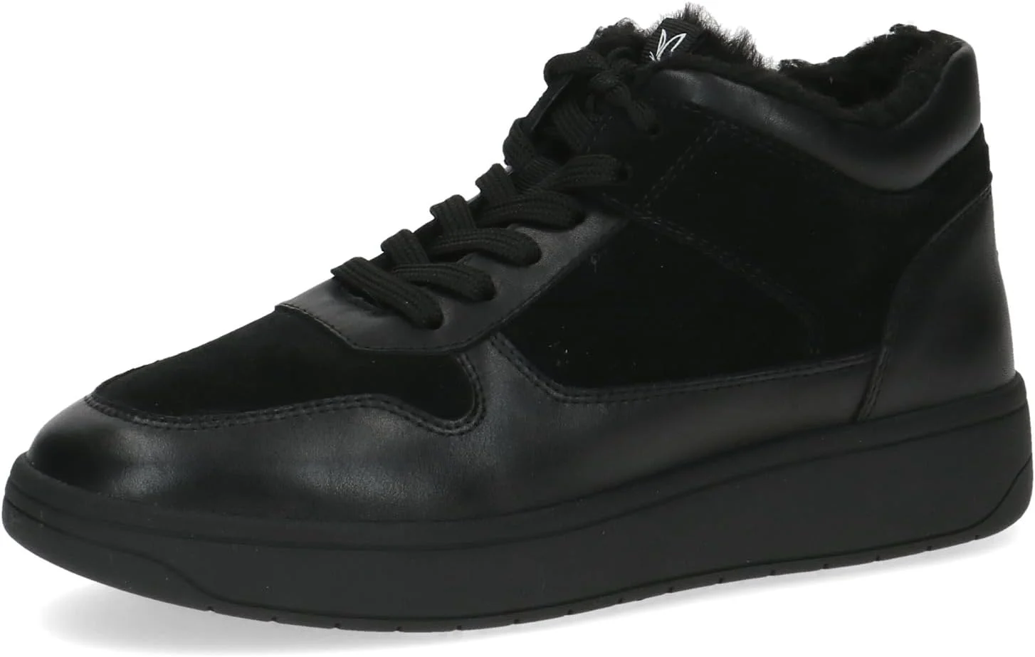 کفش ساق‌دار زنانه بندی تخت با آستر گرم کاپریس مدل 9-26106-41