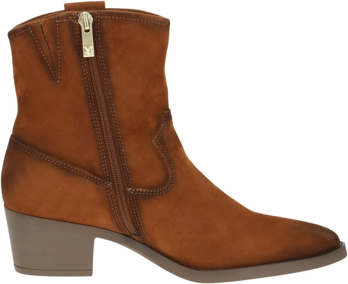 نیم بوت پاشنه دار زنانه کاپریس مدل 9-25313-43