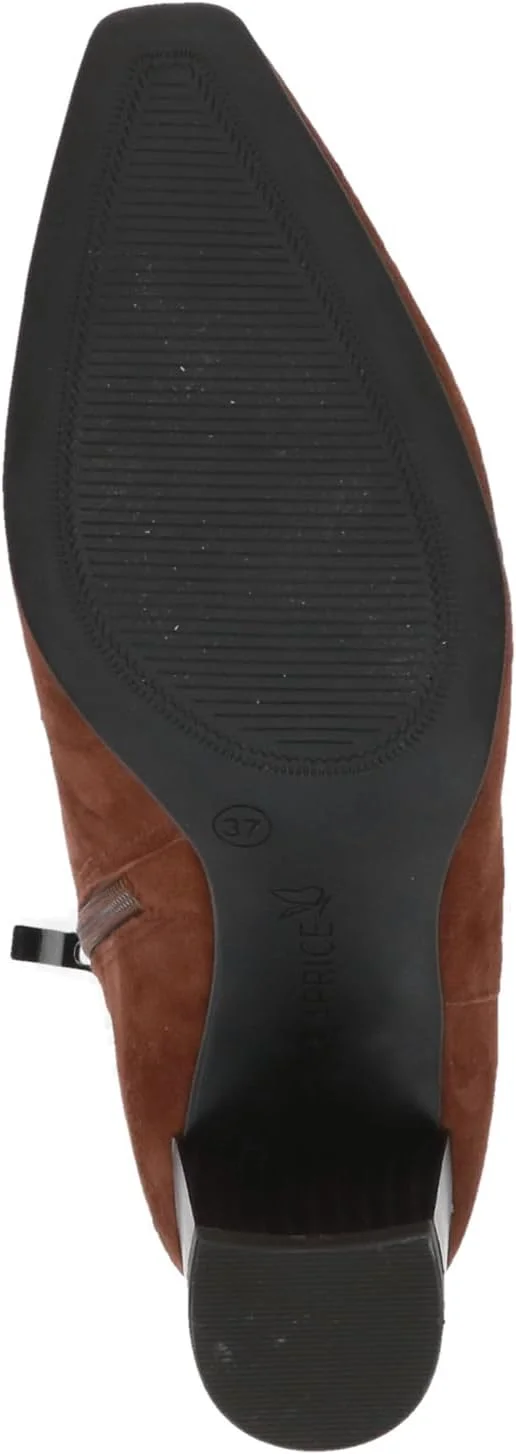 کفش بوت ساق کوتاه پاشنه دار زنانه مدل CAPRICE 9-25330-41 کفش بوت ساق کوتاه پاشنه دار زنانه مدل CAPRICE 9-25330-41