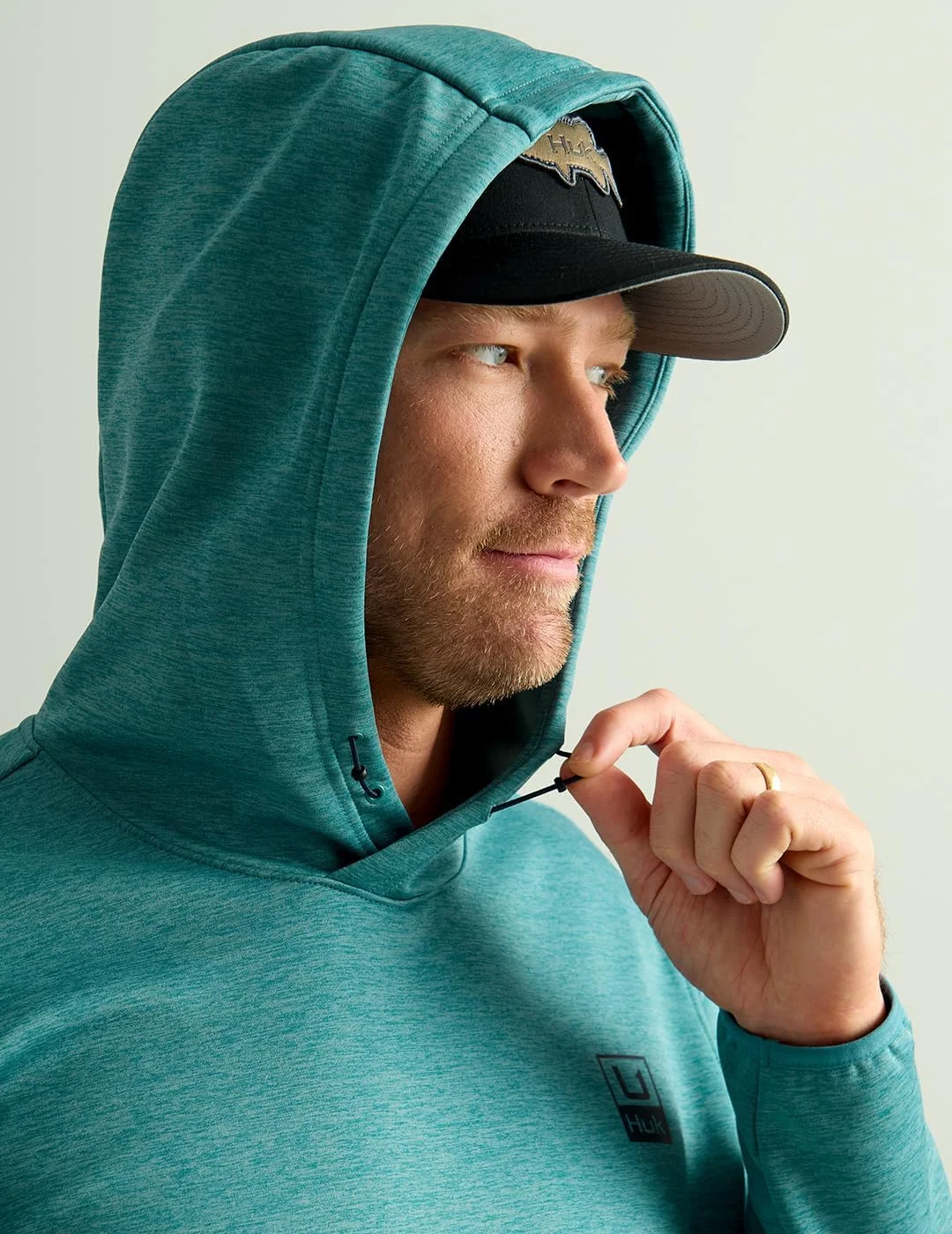 هودی پلار مردانه HUK، هودی ماهیگیری