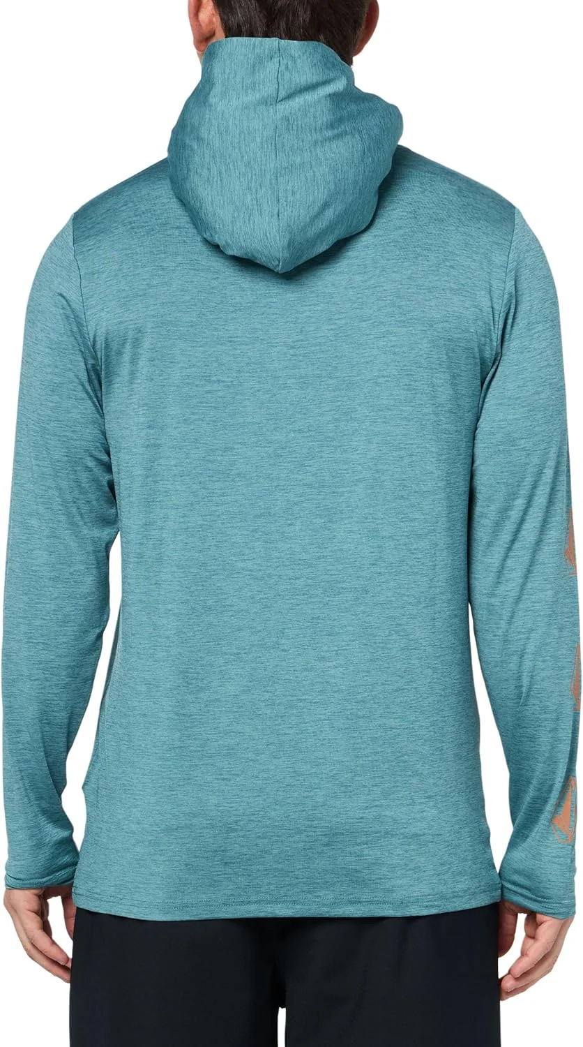 تی شرت آستین بلند کلاه دار مردانه سبک وزن Volcom