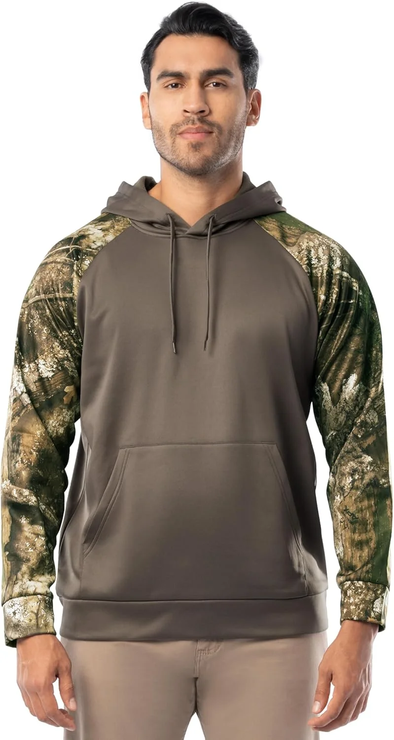 هودی پشمی مردانه ریالتری با طرح رگلان و رنگبندی متنوع