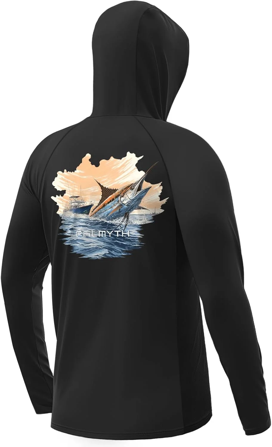 هودی ماهیگیری مردانه پالمیث، آستین بلند، محافظت در برابر آفتاب با UPF 50+