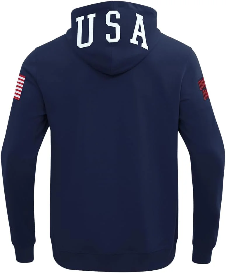 هودی زیپ‌دار مردانه پرو استاندارد USSF کلاسیک شنل بافتنی دوبل