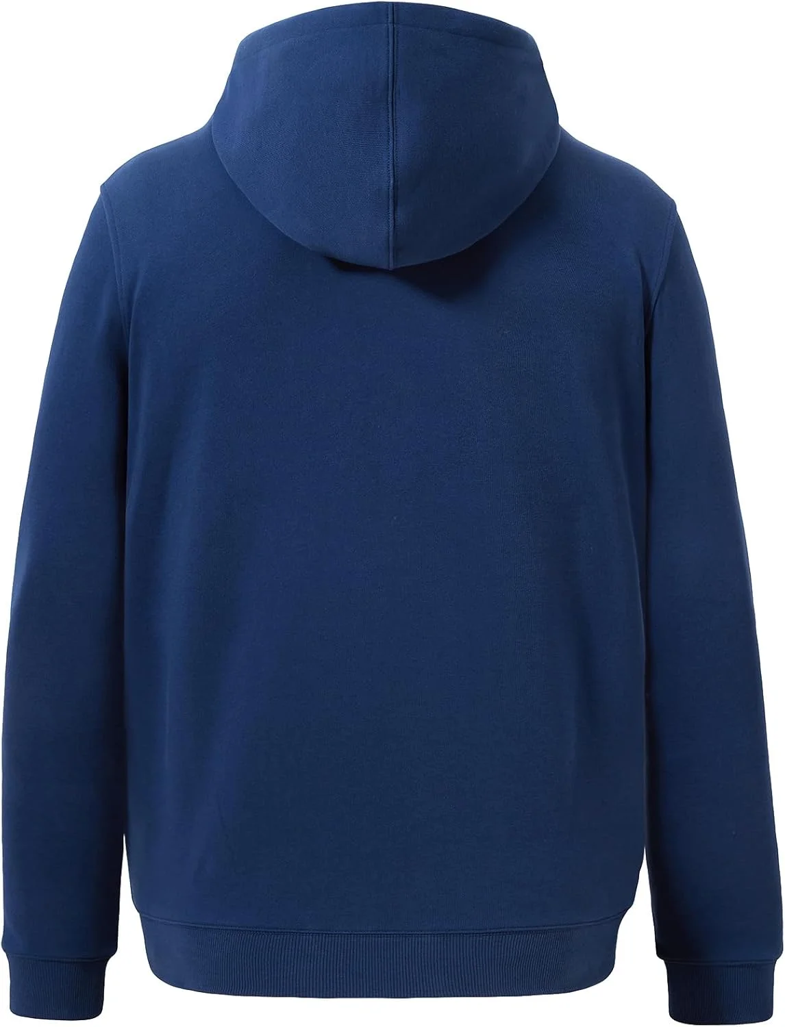 هودی مردانه پنبه‌ای BASSDASH آستین بلند، کلاه دار، بند دار، گرم و راحت با جیب کانگورویی