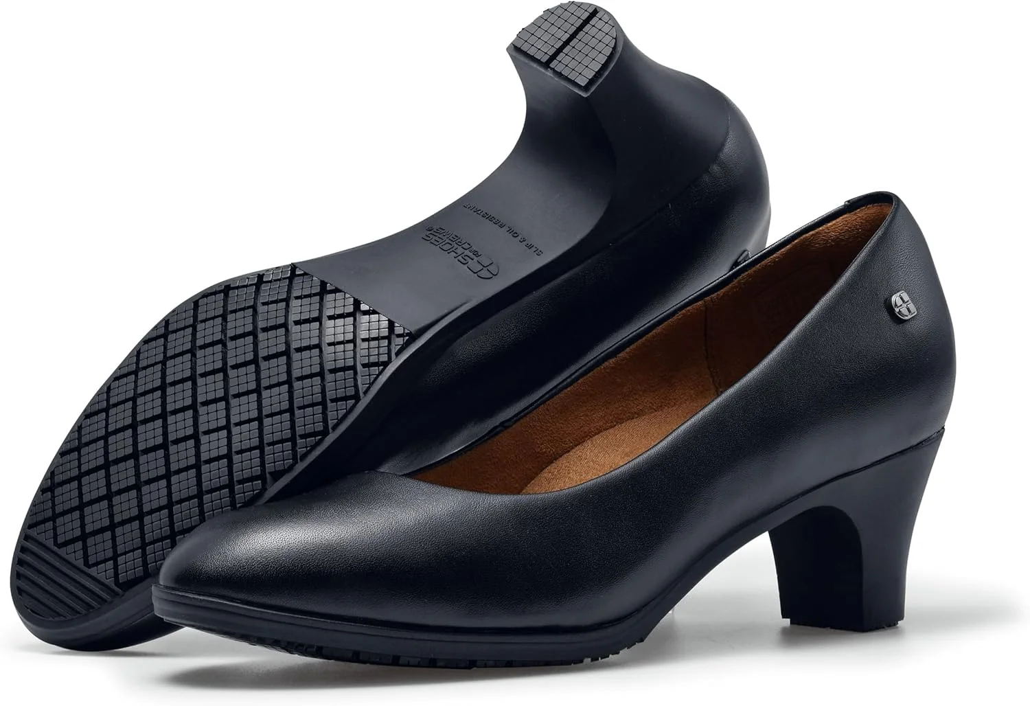 کفش زنانه الیویا Shoes for Crews، کفش پاشنه بلند ضد لغزش مناسب کار