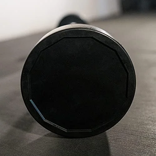 میله هالتر خمیده ثابت روکش دار ULTIMAX، مناسب تمرینات ورزشی و وزنه برداری (25)