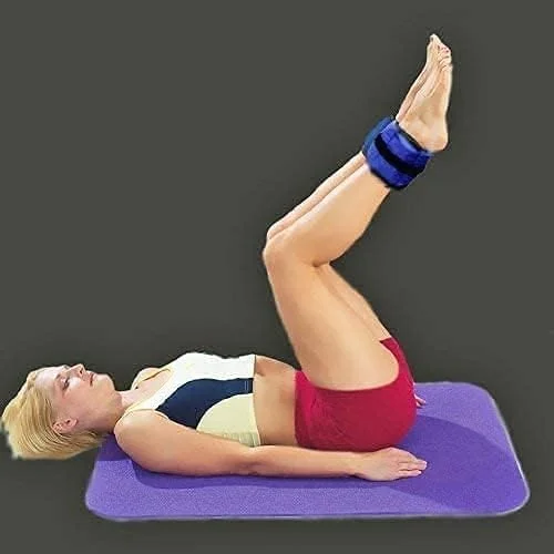 یک جفت وزنه مچ دست و مچ پا قابل تنظیم، تجهیزات ورزشی برای تمرینات قدرتی، یوگا، دویدن و تناسب اندام (0.5 کیلوگرم)