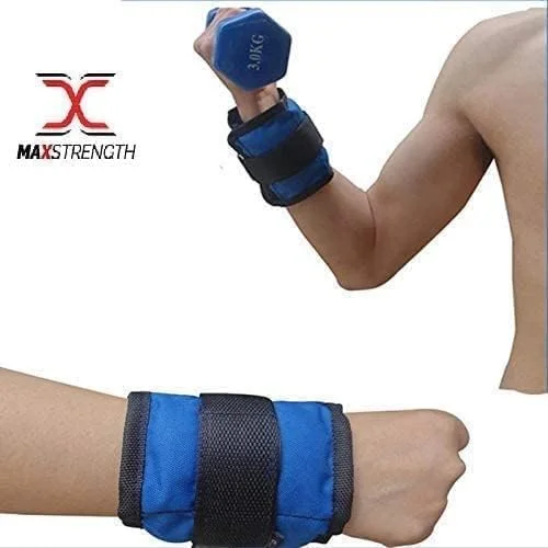 یک جفت وزنه مچ دست و مچ پا قابل تنظیم، تجهیزات ورزشی برای تمرینات قدرتی، یوگا، دویدن و تناسب اندام (0.5 کیلوگرم)