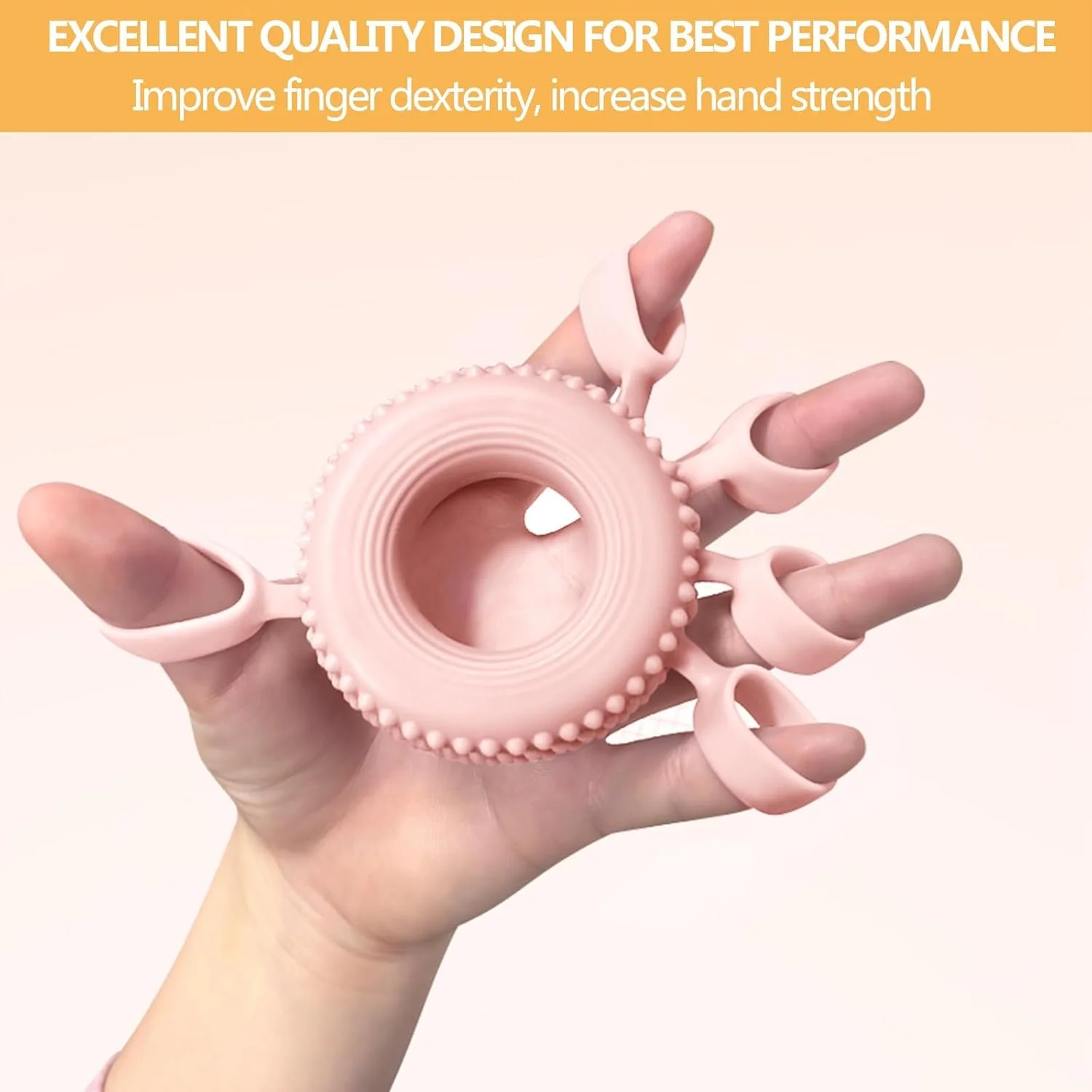 تقویت کننده عضلات دست، تمرین انگشتان، تقویت کننده قدرت مچ، تمرین عضلات ساعد، کشش انگشتان، انگشت ماشه ای، انگشت چکشی، تسکین و بهبود، صورتی
