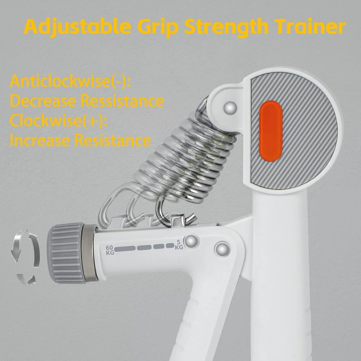 تقویت کننده قدرت مچ دست NALACAL، تقویت کننده ساعد 2 در 1 و چکش ماساژ، تمرین دهنده دست با شمارنده، ابزار تمرین دست، درمان و بازیابی دست برای عضله سازی و بهبود آسیب