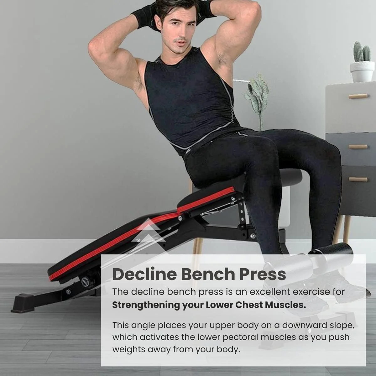 نیمکت وزنه برداری چند منظوره قابل تنظیم اسپارنود فیتنس مدل Swb-60، مناسب برای تمرینات قدرتی و کل بدن در خانه و باشگاه، حداکثر ظرفیت بار - 300 کیلوگرم