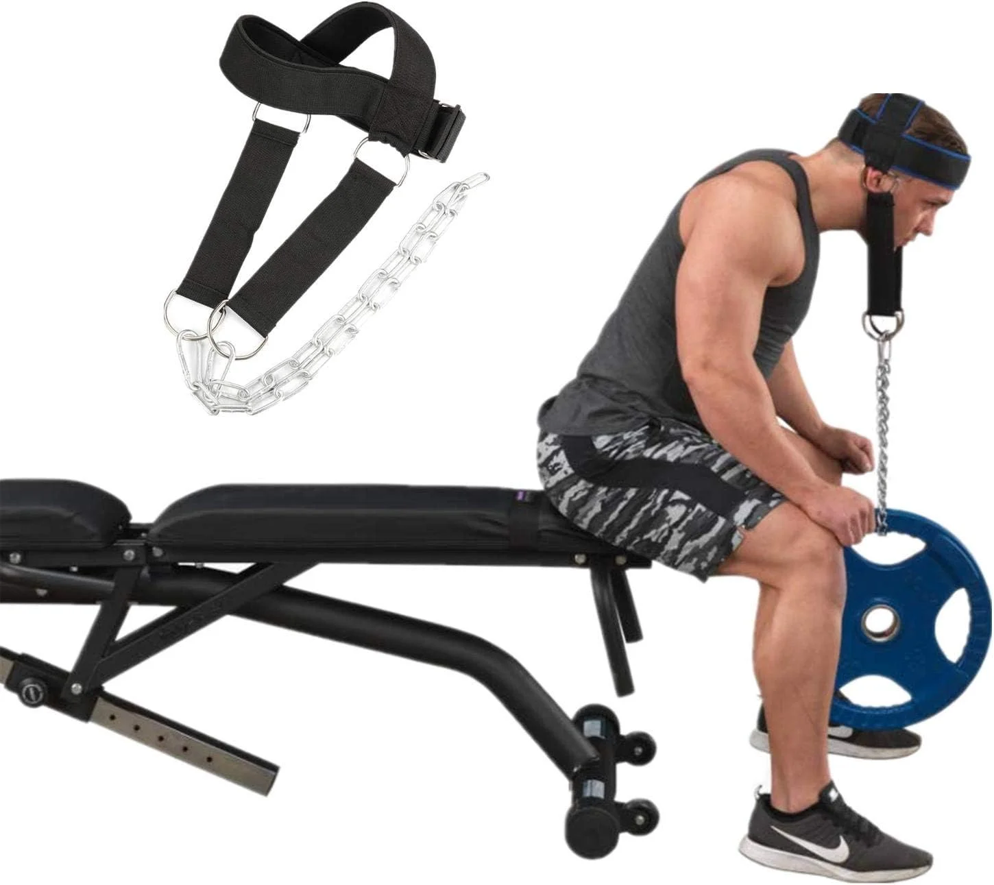 هارنس سر و گردن ورزشی قابل تنظیم برای تمرینات مقاومتی