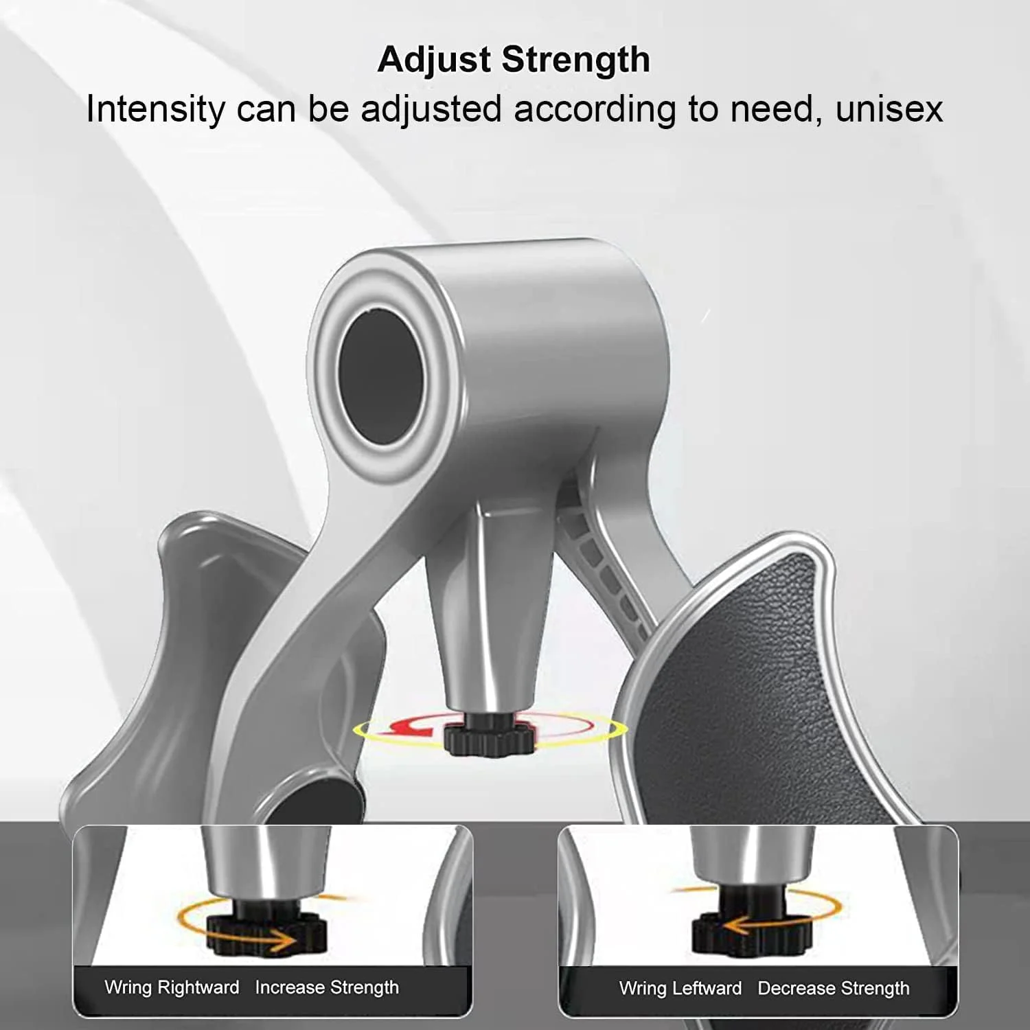 تقویت کننده ران NALACAL، تجهیزات تمرین ران داخلی با قابلیت تنظیم قدرت، محصولات ورزشی برای زنان، تمرین دهنده عضلات کف لگن، مشکی