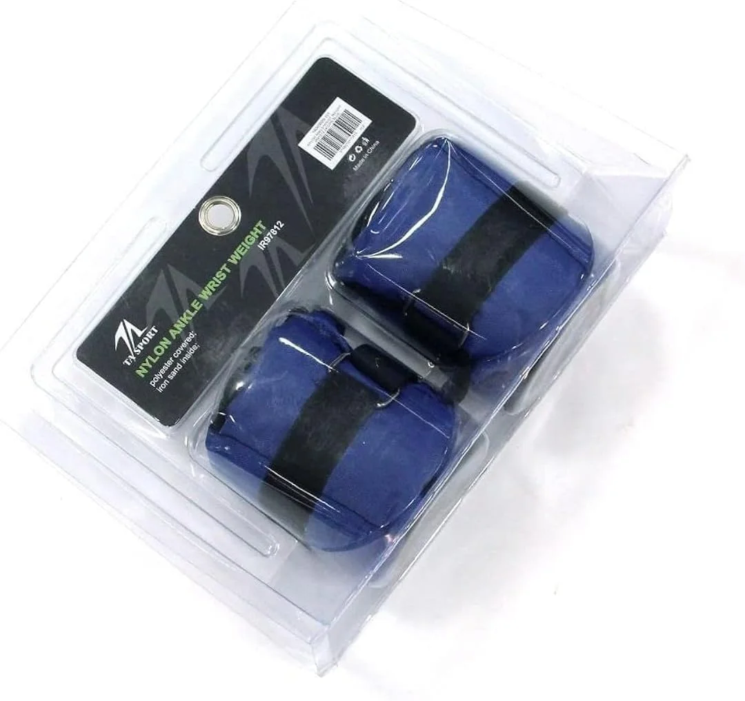 وزنه مچ/مچ پا نایلونی 3 کیلوگرمی لیدر اسپرت مدل TA IR97812، آبی وزنه مچ/مچ پا نایلونی 3 کیلوگرمی لیدر اسپرت مدل TA IR97812، آبی