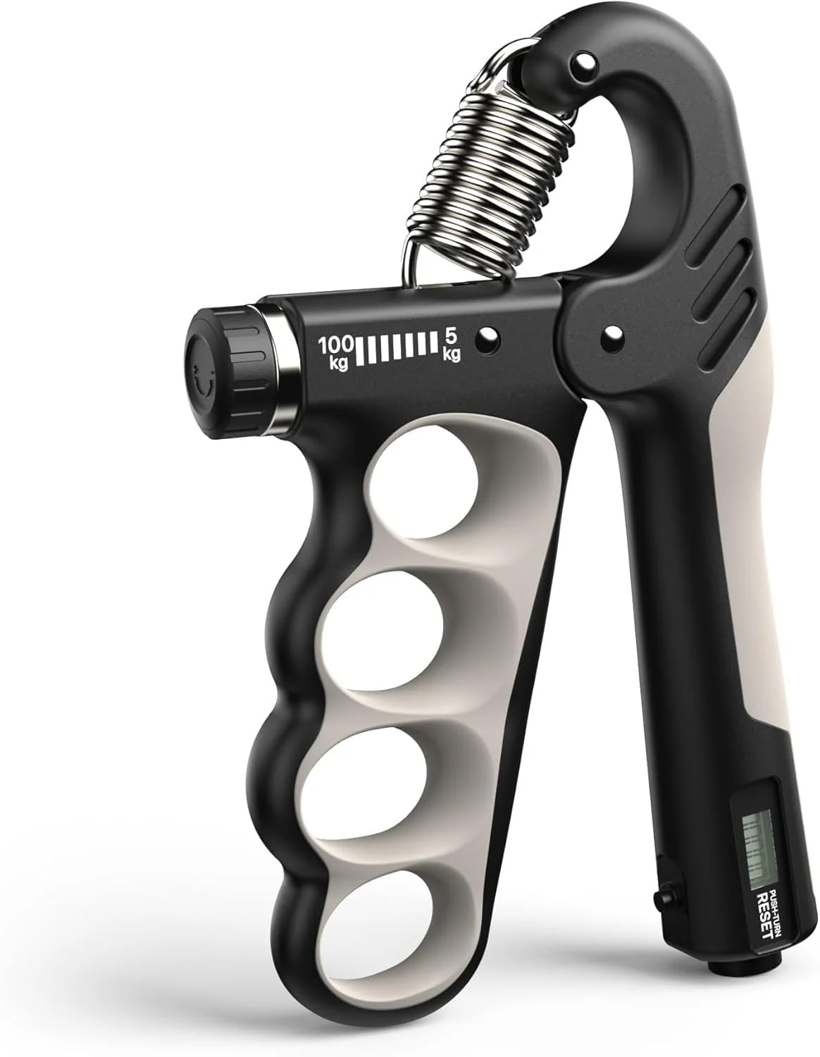 تقویت کننده قدرت مچ با دسته های پهن تر - قابل تنظیم بین 5 تا 100 کیلوگرم، شمارنده اتوماتیک و طراحی ارگونومیک، تمرین ساعد برای ورزشکاران و بهبود آسیب دیدگی تقویت کننده قدرت مچ با دسته های پهن تر - قابل تنظیم بین 5 تا 100 کیلوگرم، شمارنده اتوماتیک و طراحی ارگونومیک، تمرین ساعد برای ورزشکاران و بهبود آسیب دیدگی