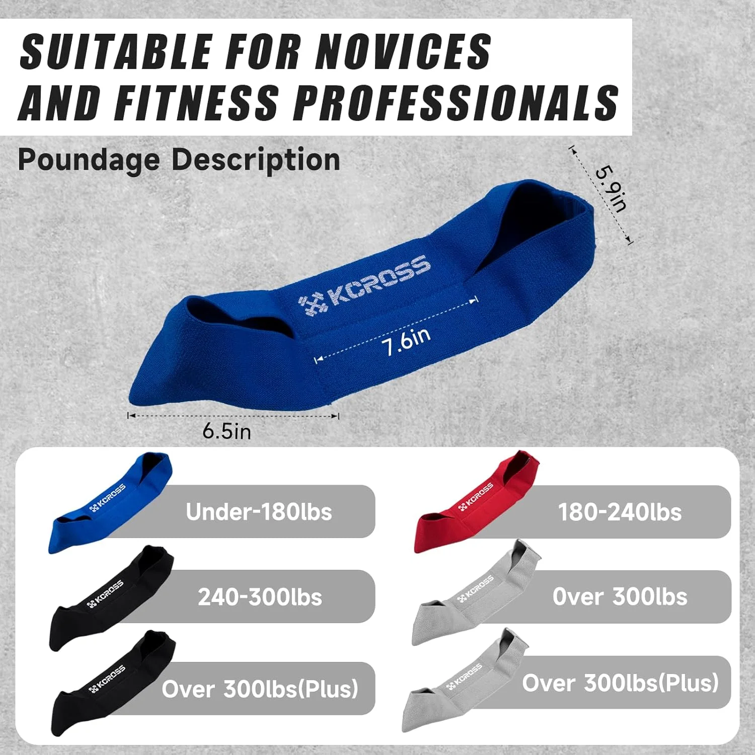 بند پرس سینه KCROSS برای آقایان و بانوان، بند پرس سینه وزنه برداری، تمرین شنا