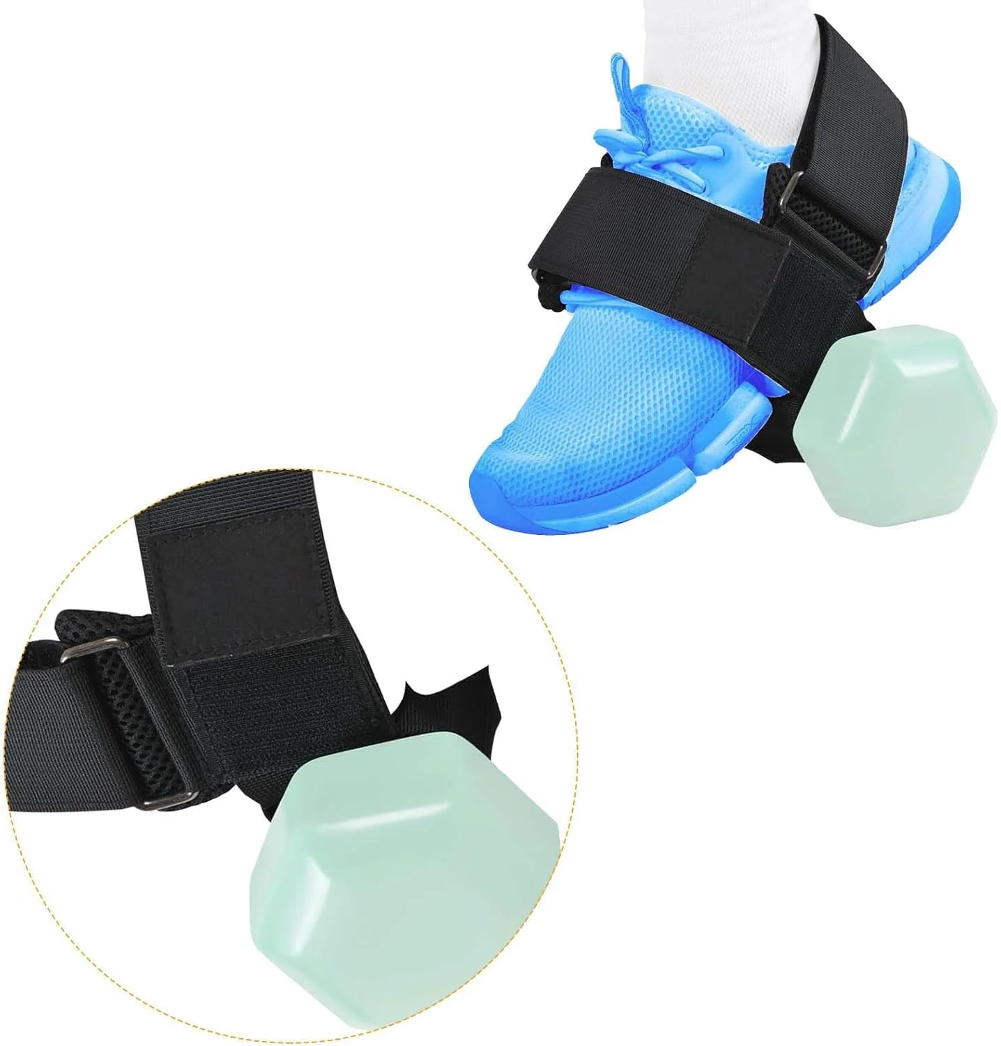 ابزار تمرین تیبیالیس فیتنس - بند مچ پا دمبل برای تمرینات پا در خانه و تقویت عضلات