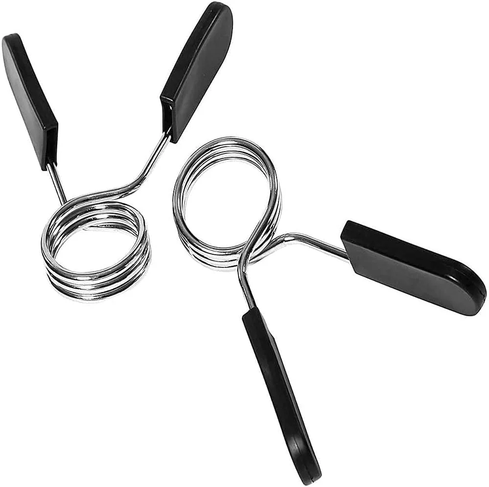 ست گیره فنری میله هالتر و دمبل ۲ اینچی KASTWAVE (دو عددی) - بست های محکم برای تمرینات ورزشی و تجهیزات وزنه برداری