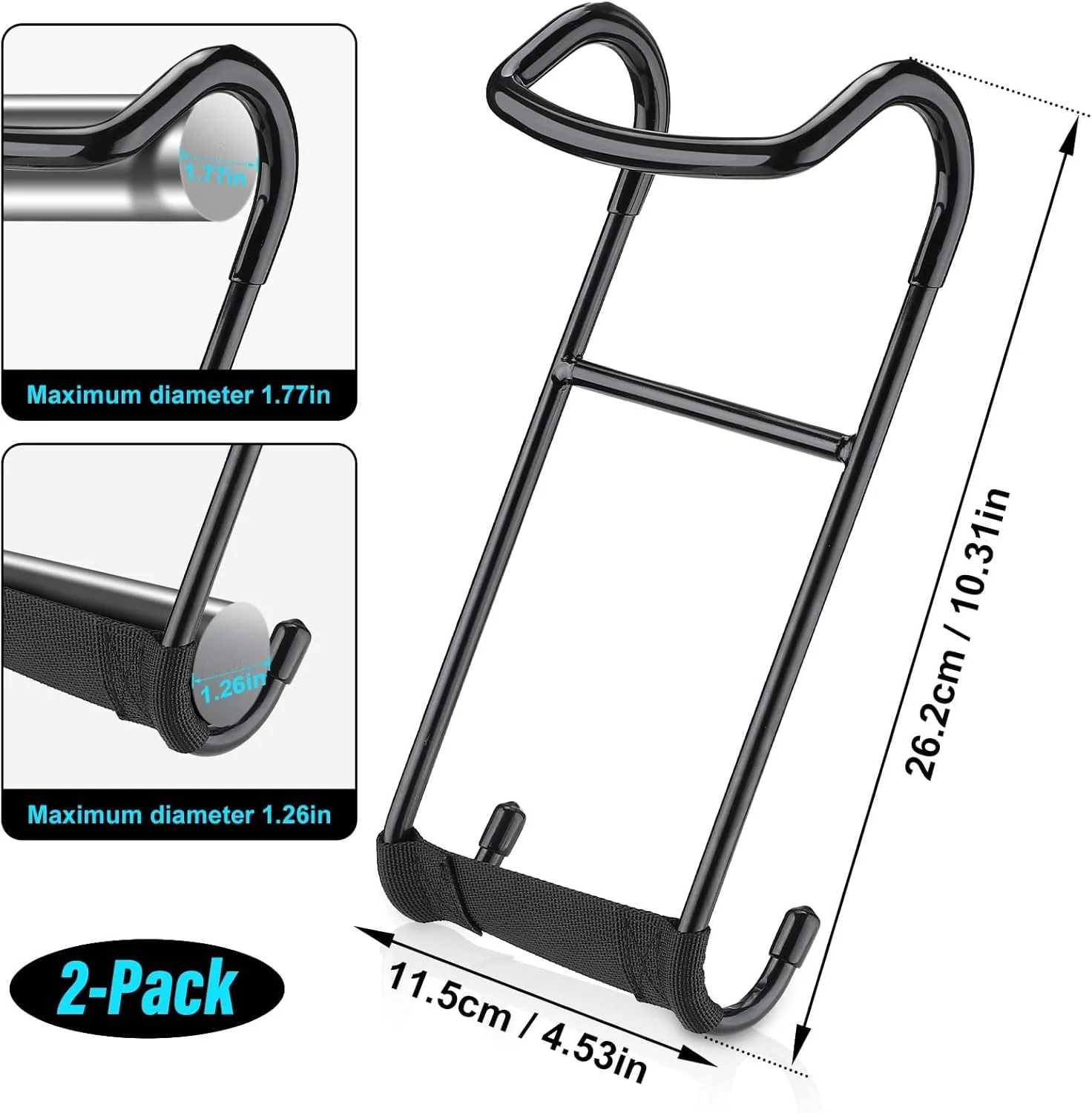 آویزهای نگهدارنده دمبل سنگین، اتصالات ایمنی با ظرفیت 102 کیلوگرم برای پرس سینه با دمبل، اتصالات ایمن قفسه دمبل باشگاه برای تمرین سینه با هالتر آویزهای نگهدارنده دمبل سنگین، اتصالات ایمنی با ظرفیت 102 کیلوگرم برای پرس سینه با دمبل، اتصالات ایمن قفسه دمبل باشگاه برای تمرین سینه با هالتر