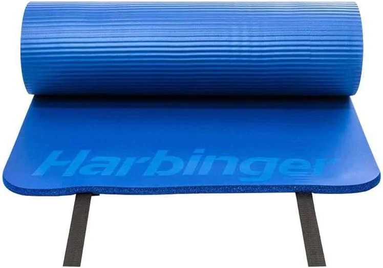 تشک تمرینات ورزشی دورافوم هاربینگر ضد میکروب - آبی - تک سایز
