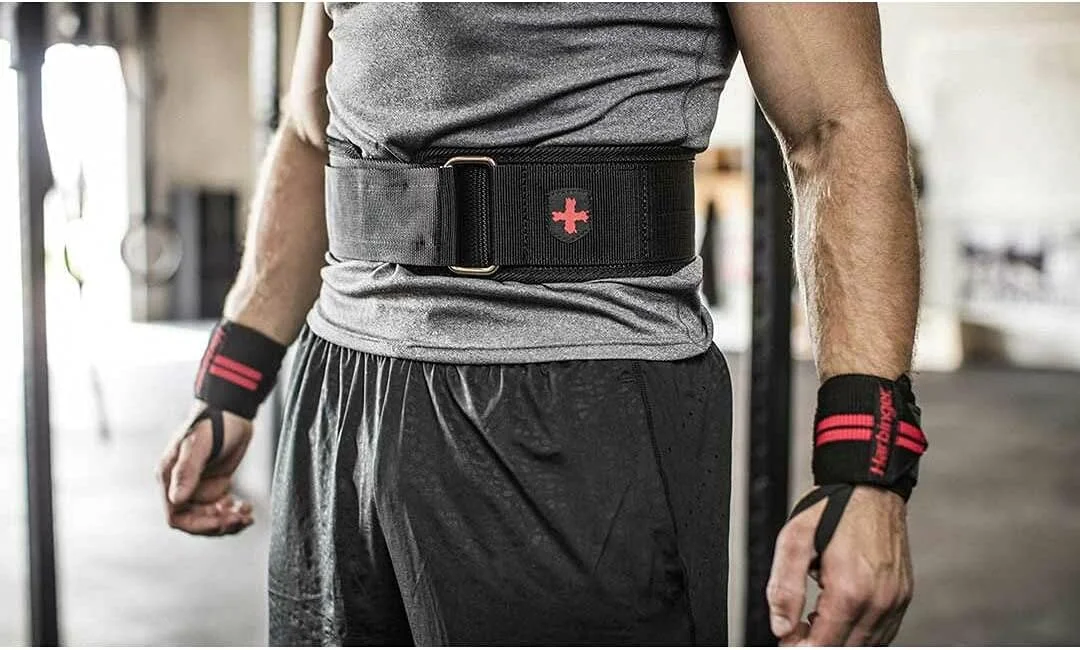 کمربند نایلونی ورزشی 4 اینچی مشکی