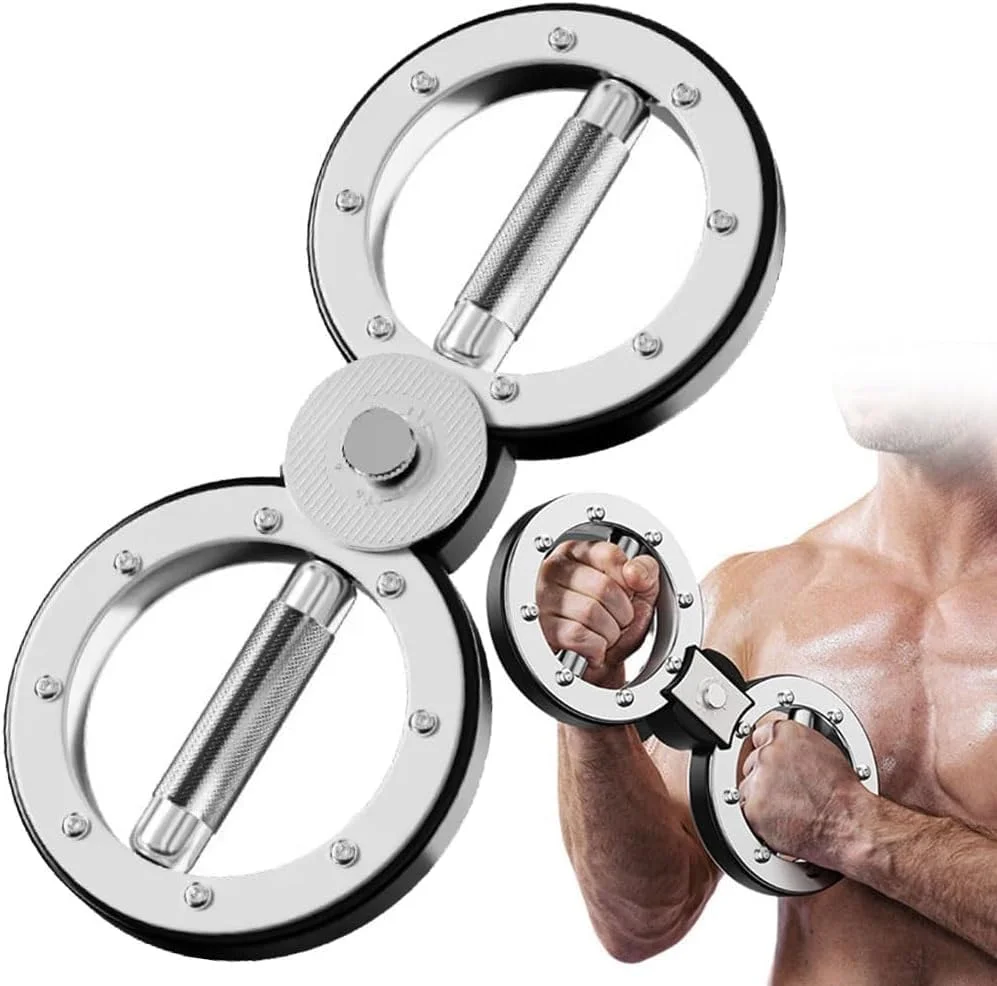 دستگاه تمرین دهنده چرخاننده ساعد، تجهیزات ورزشی بازو با مقاومت قابل تنظیم 5.5 کیلوگرمی، دستگاه سوزاندن چرخاننده، تمرین قدرتی بازو و شانه برای تمرینات خانگی و باشگاه