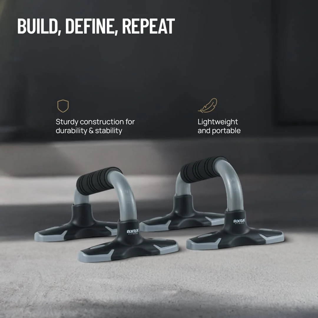 میله های شنا سوئدی AXOX Fitness – دسته های ارگونومیک ضد لغزش برای تمرینات قدرتی بالاتنه – پایه های شنا سوئدی سبک و قابل حمل برای تمرینات خانگی و باشگاهی