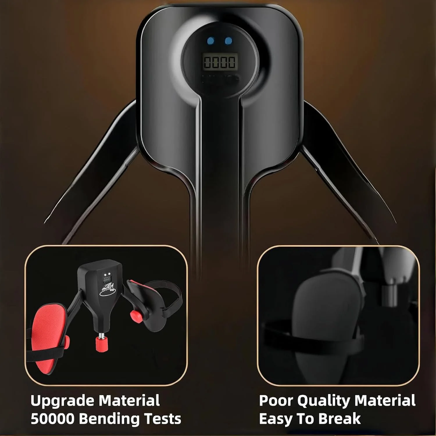 دستگاه تمرین ران قابل تنظیم 50 کیلوگرمی، تجهیزات ورزشی پا و قسمت داخلی ران با شمارنده، تمرین دهنده و مربی زمینی، مربی برای تمرینات خانگی