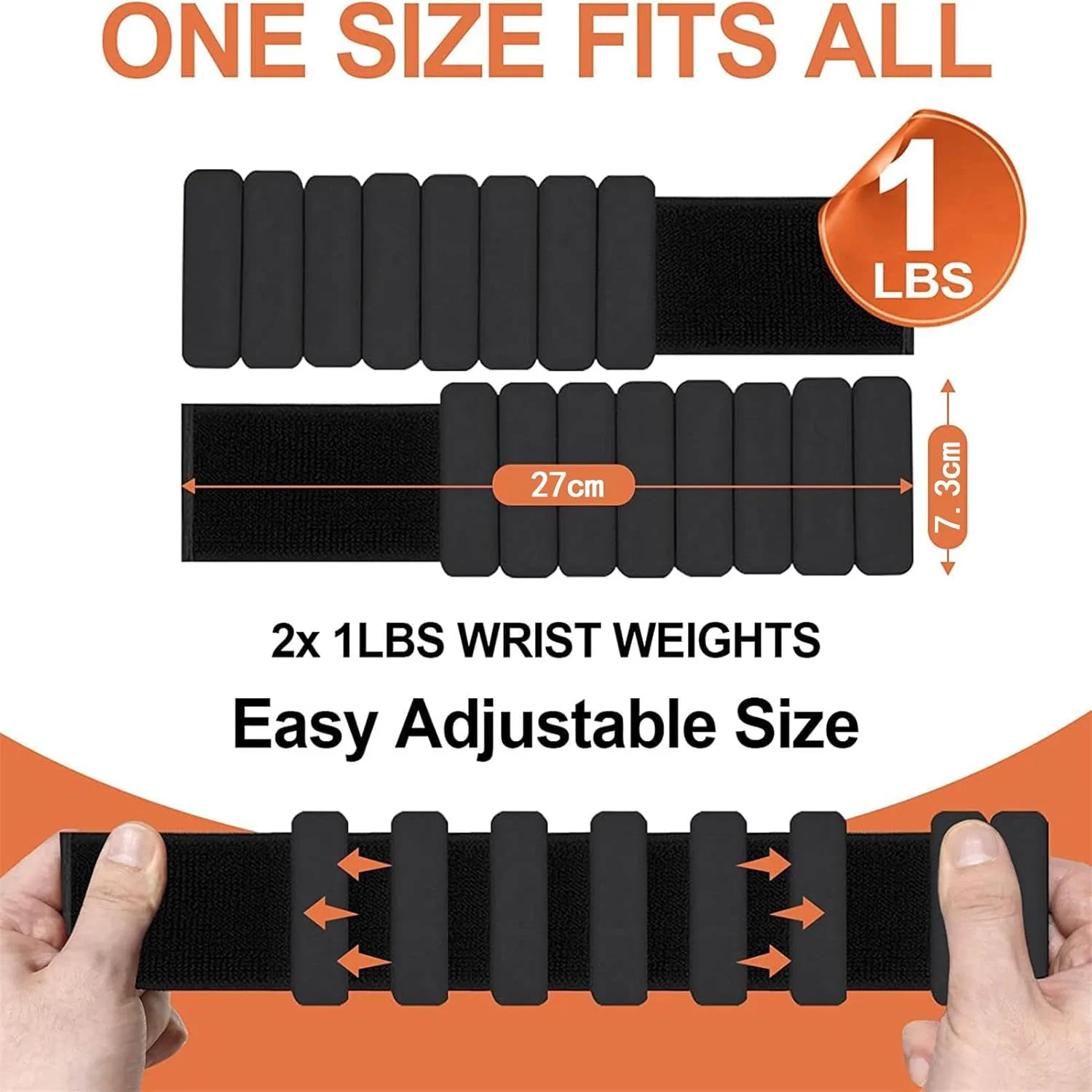 ست وزنه مچ دست و پا پوشیدنی، 2 عددی (هر کدام 450 گرم)، ست وزنه قابل تنظیم برای مچ پا مناسب برای بانوان و آقایان، دستبند کاهش وزن، مناسب برای پیاده روی، دویدن، مسافرت، یوگا، باشگاه، تمرینات قدرتی