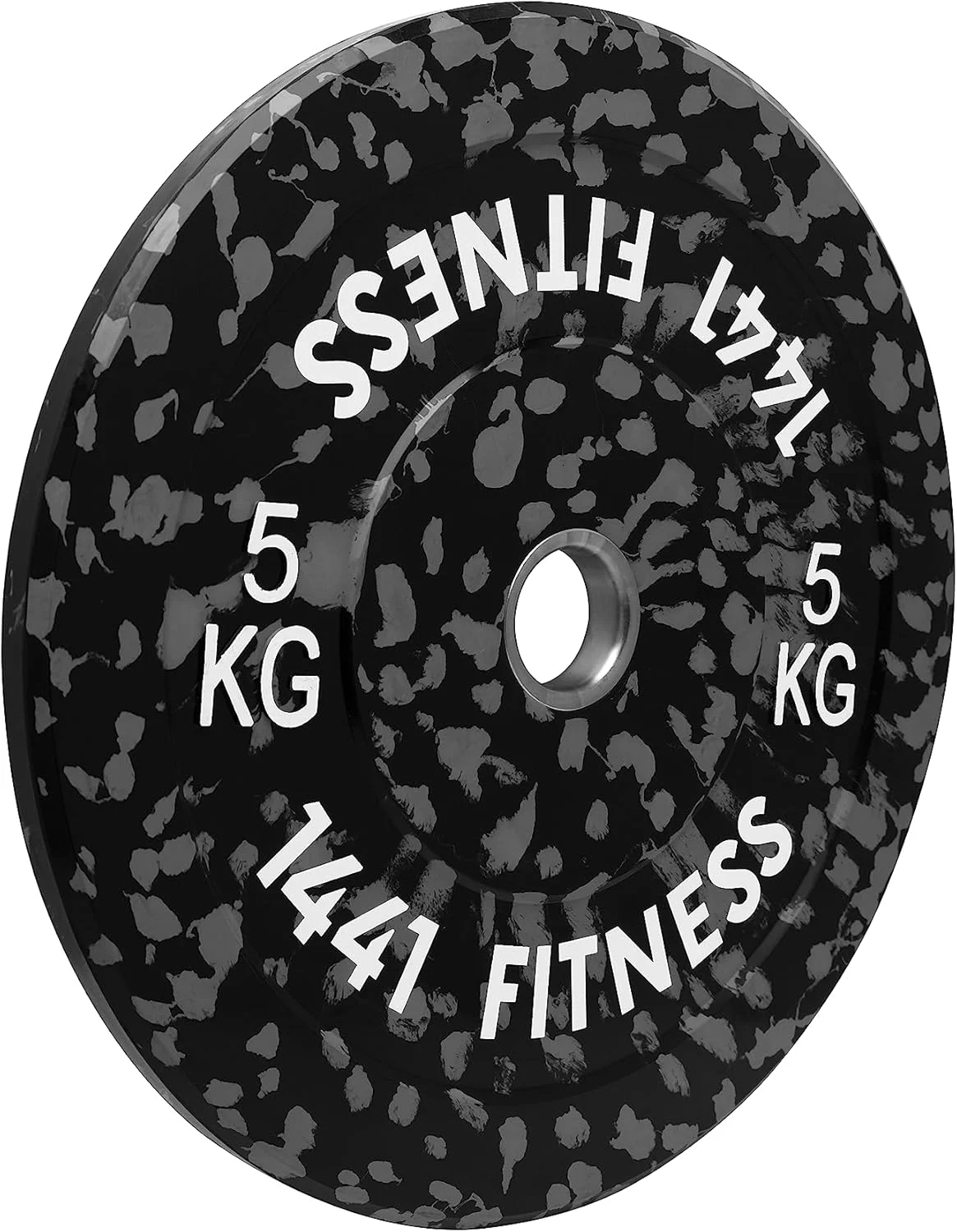 صفحه وزنه لاستیکی ضربه گیر ارتشی فیتنس 1441 – وزنه هالتر المپیک، قوی و بادوام، ایده آل برای پاورلیفتینگ، کراس فیت و تعویض سریع وزنه، یک عدد، تمرینات باشگاه و خانه