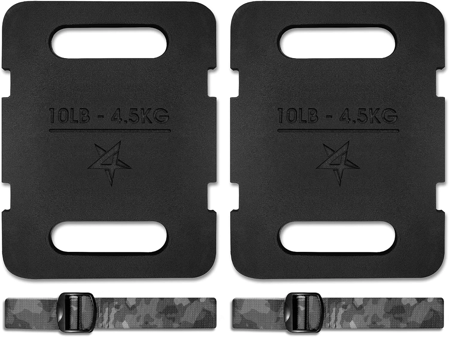 صفحه وزنه قابل تنظیم Yes4All با بند برای تمرینات استقامتی، تاب، اسکات و قدرتی - وزن های مختلف: 4.5 کیلوگرم تا 18 کیلوگرم