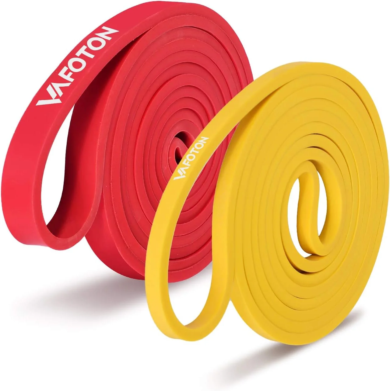 کش های کمکی بارفیکس VAFOTON، حلقه کش مقاومتی لاتکس برای تمرینات قدرتی، گرم کردن، کشش، عضله سازی، تجهیزات باشگاه خانگی برای مردان و زنان - سطح سبک
