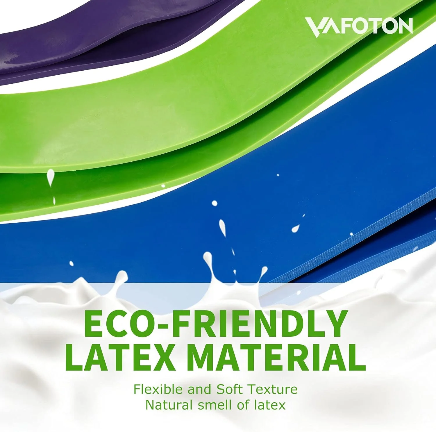 کش های کمکی بارفیکس VAFOTON، حلقه کش مقاومتی لاتکس برای تمرینات قدرتی، گرم کردن، کشش، عضله سازی، تجهیزات باشگاه خانگی برای مردان و زنان - سطح سبک