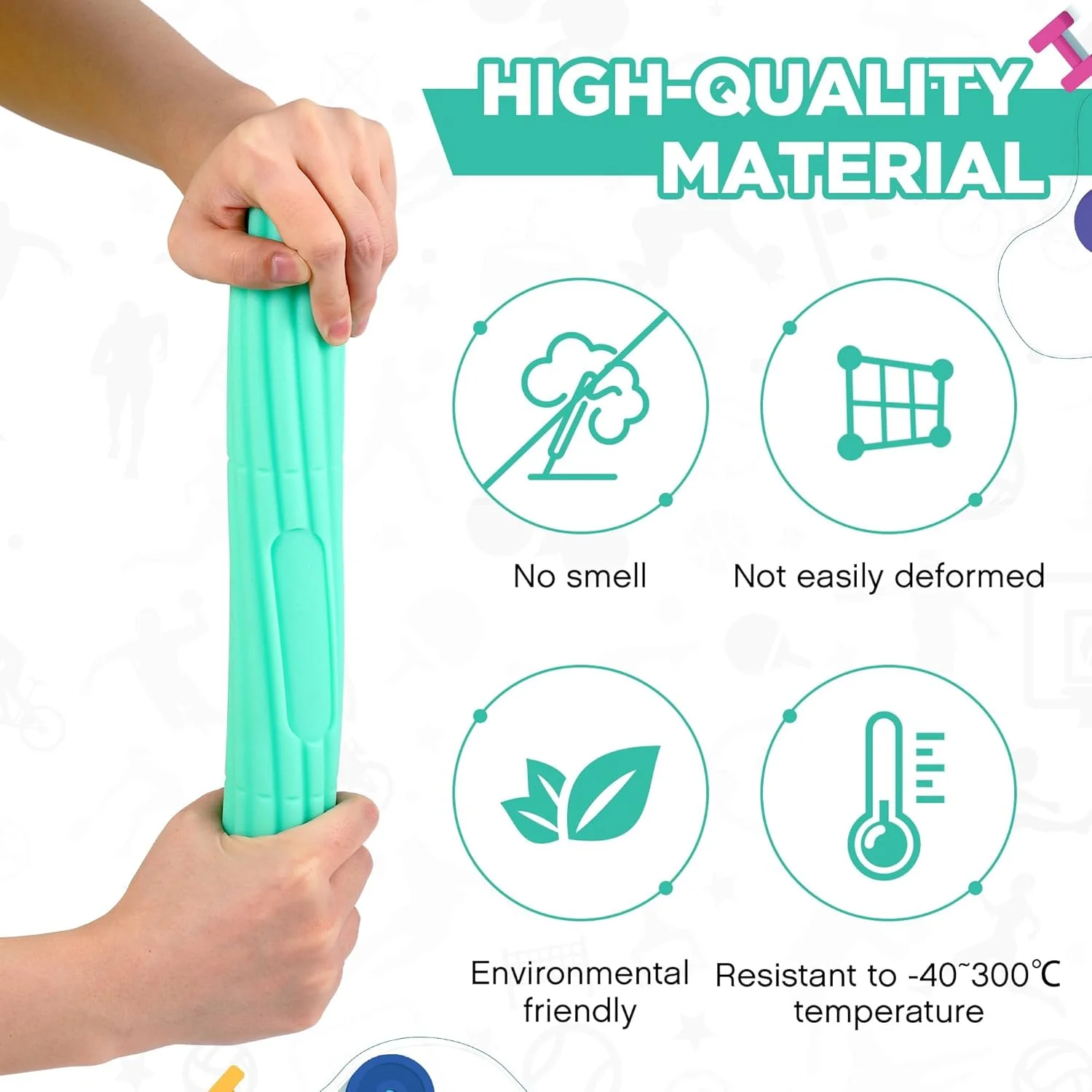 ست 3 عددی میله های تمرین مقاومتی متغیر برای بازو، تسکین استرس و درمان، میله های تمرین چرخشی دست برای تسکین درد مفاصل و بهبود قدرت گرفتن - ایده آل برای تنیس، گلف، مچ دست، ساعد - 3 رنگ